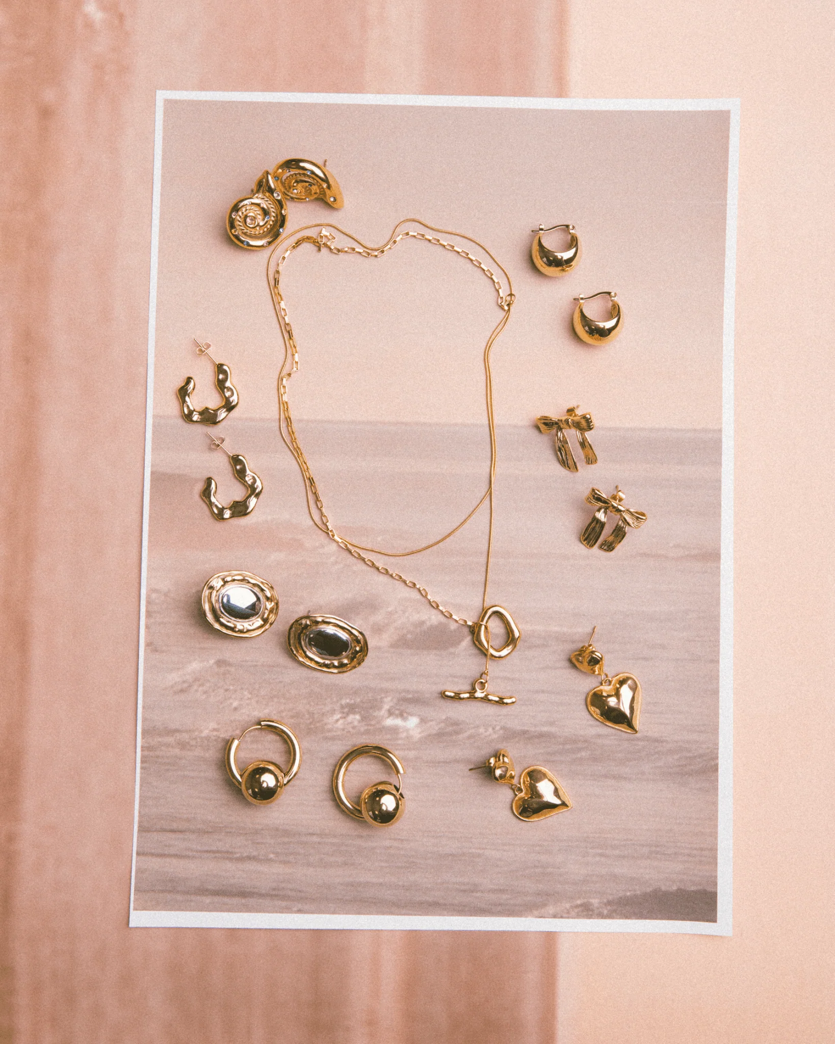 Ada Mini Hoop Earrings | Gold - Image 5