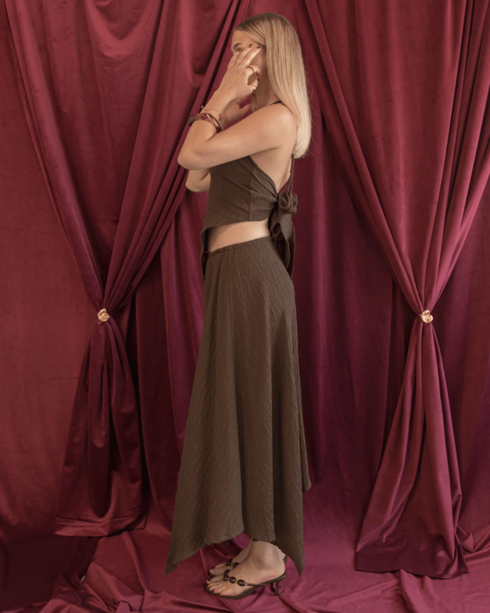 FINAL SALE | Alara Skirt | Espresso - Image 5