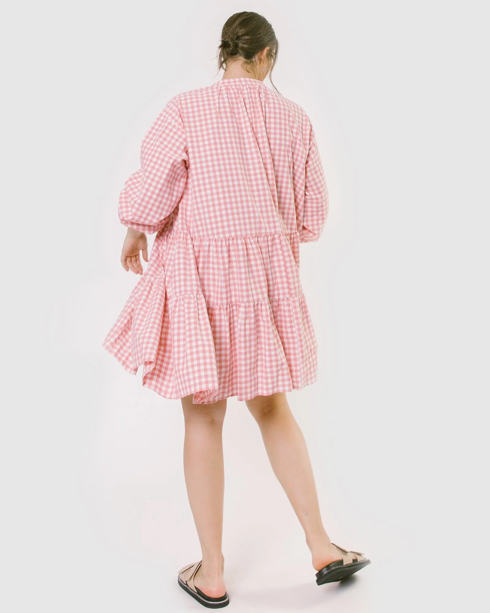 FINAL SALE | Avalon Smock Dress | Candy Gingham - Image 21