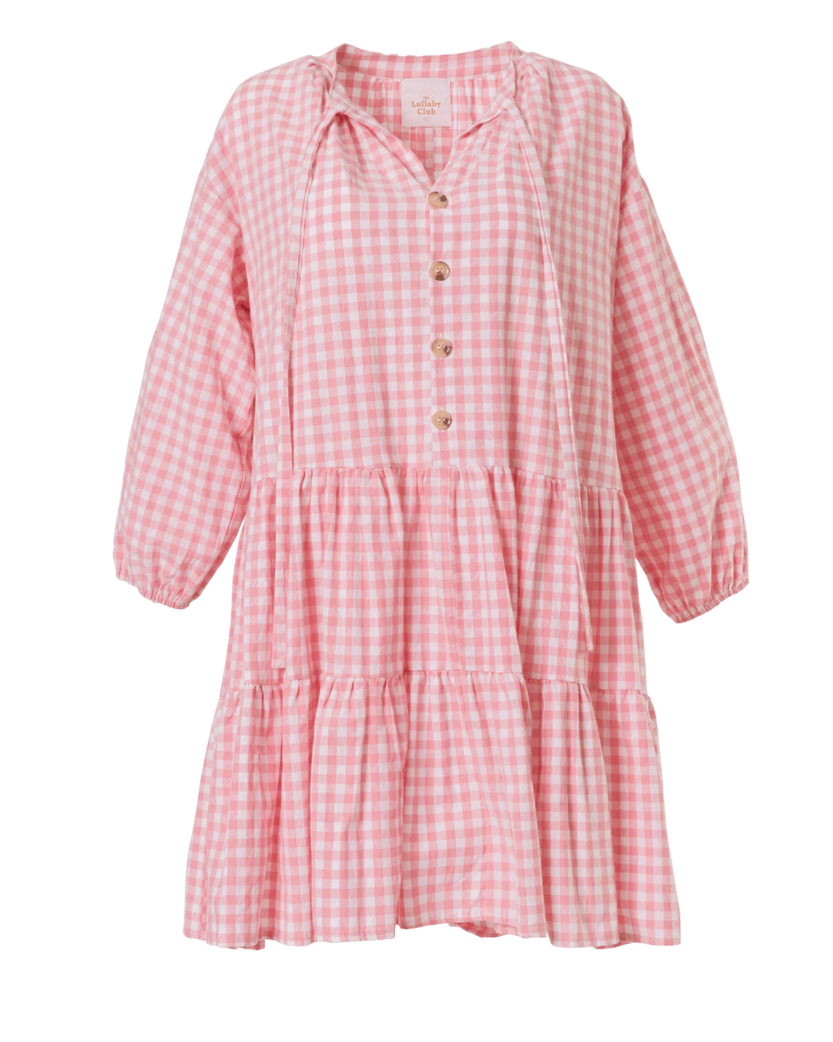 FINAL SALE | Avalon Smock Dress | Candy Gingham - Image 9