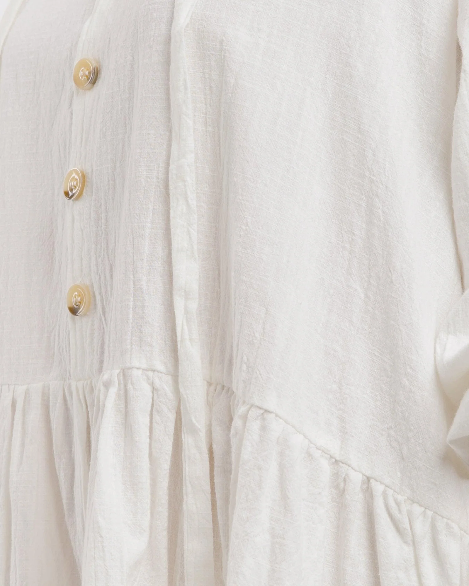 Avalon Smock Dress | White - Image 7