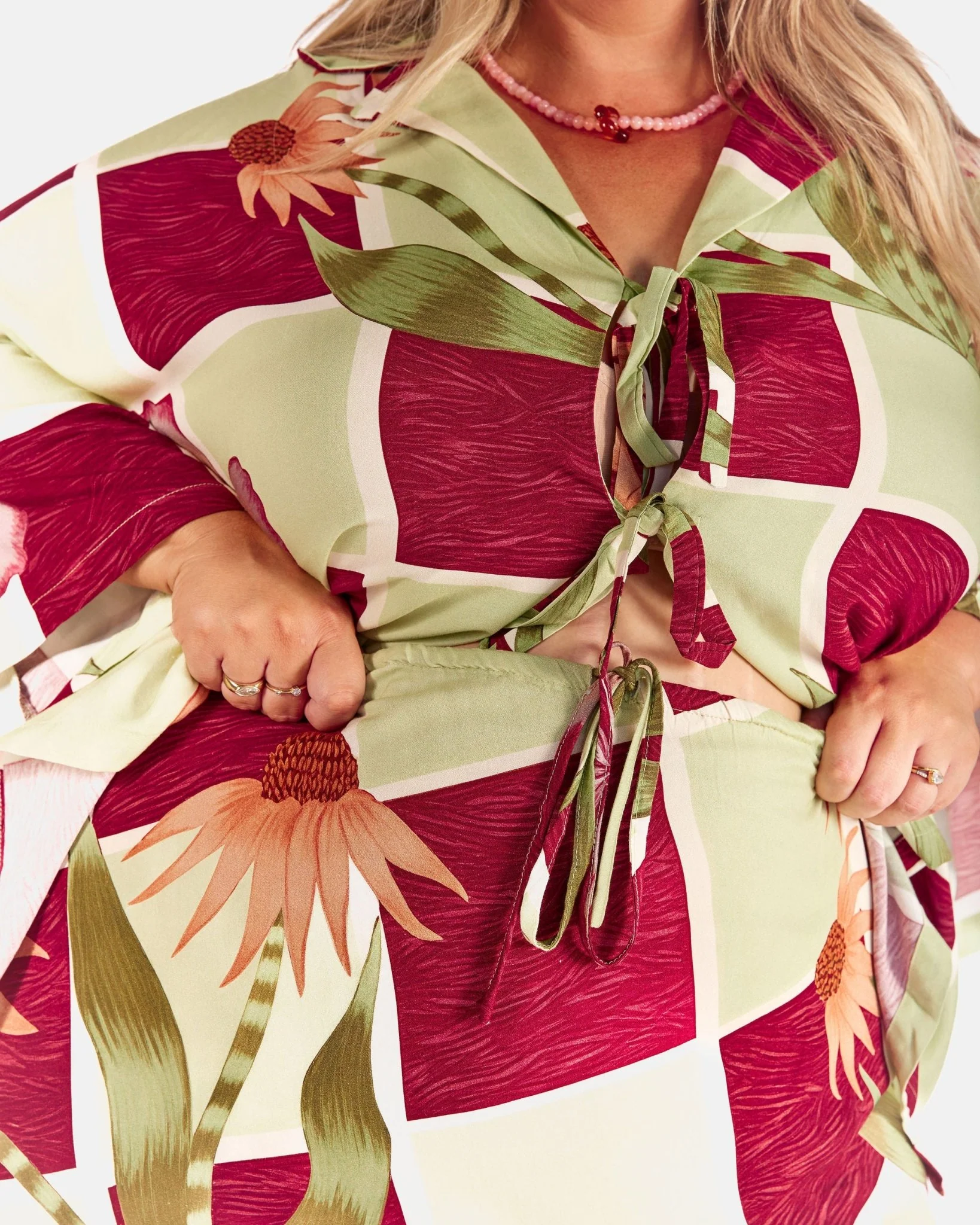 Billie Shirt | Flora Tile - Image 7