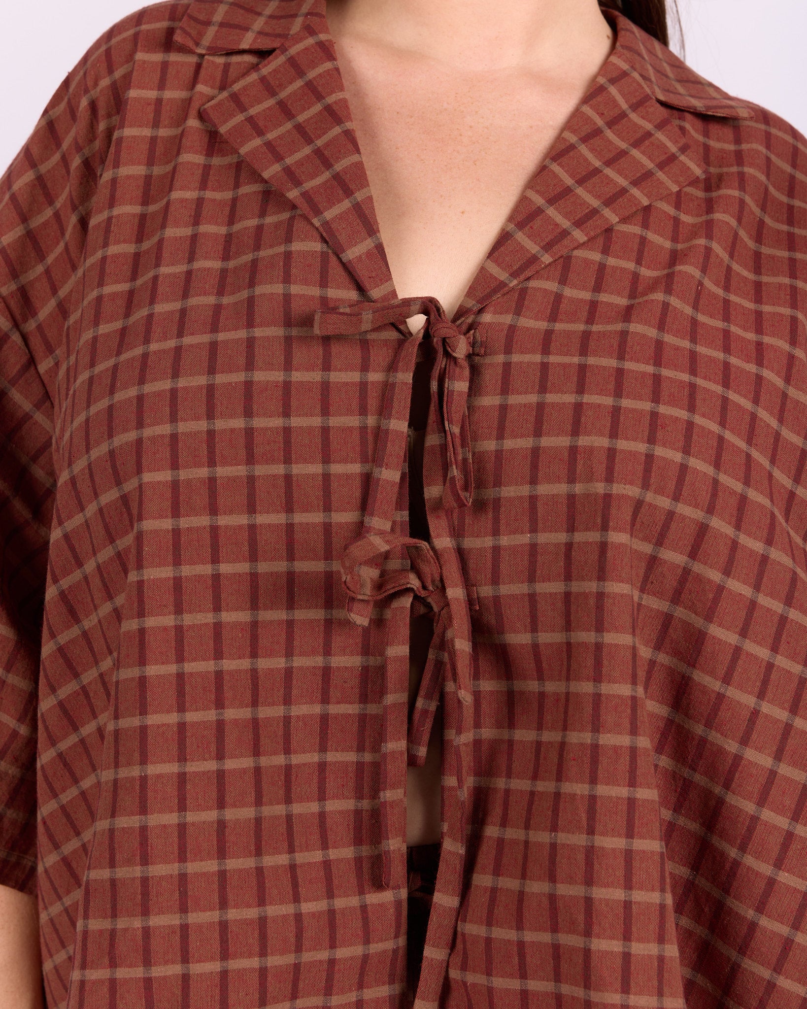 Billie Shirt | Maple Gingham - Image 5