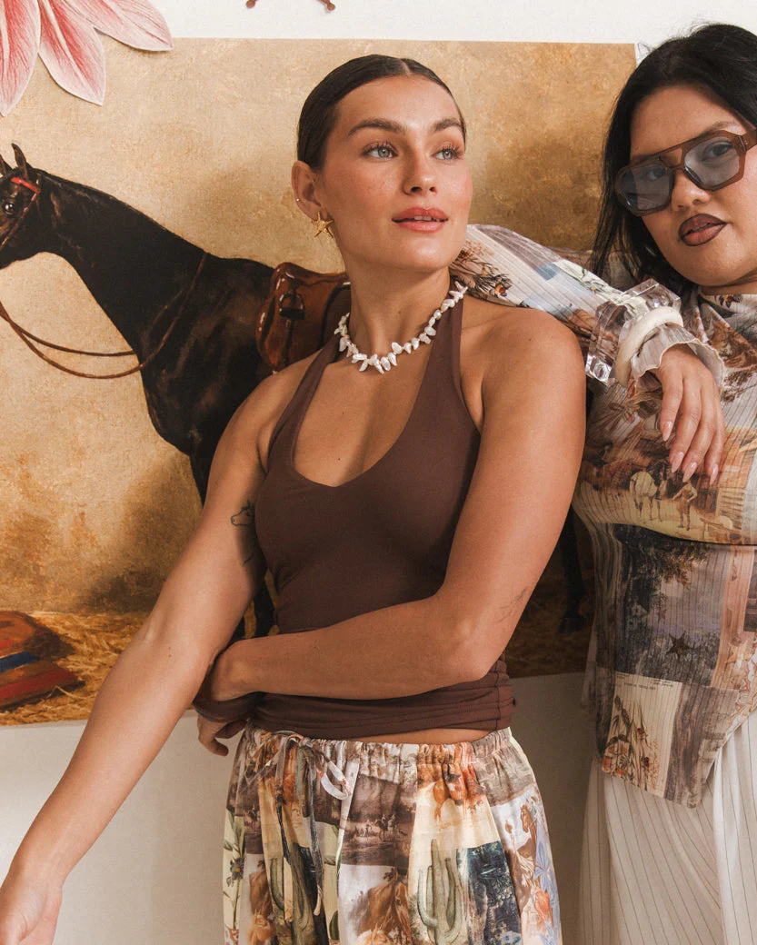 Butter Halter | Brown - Image 2