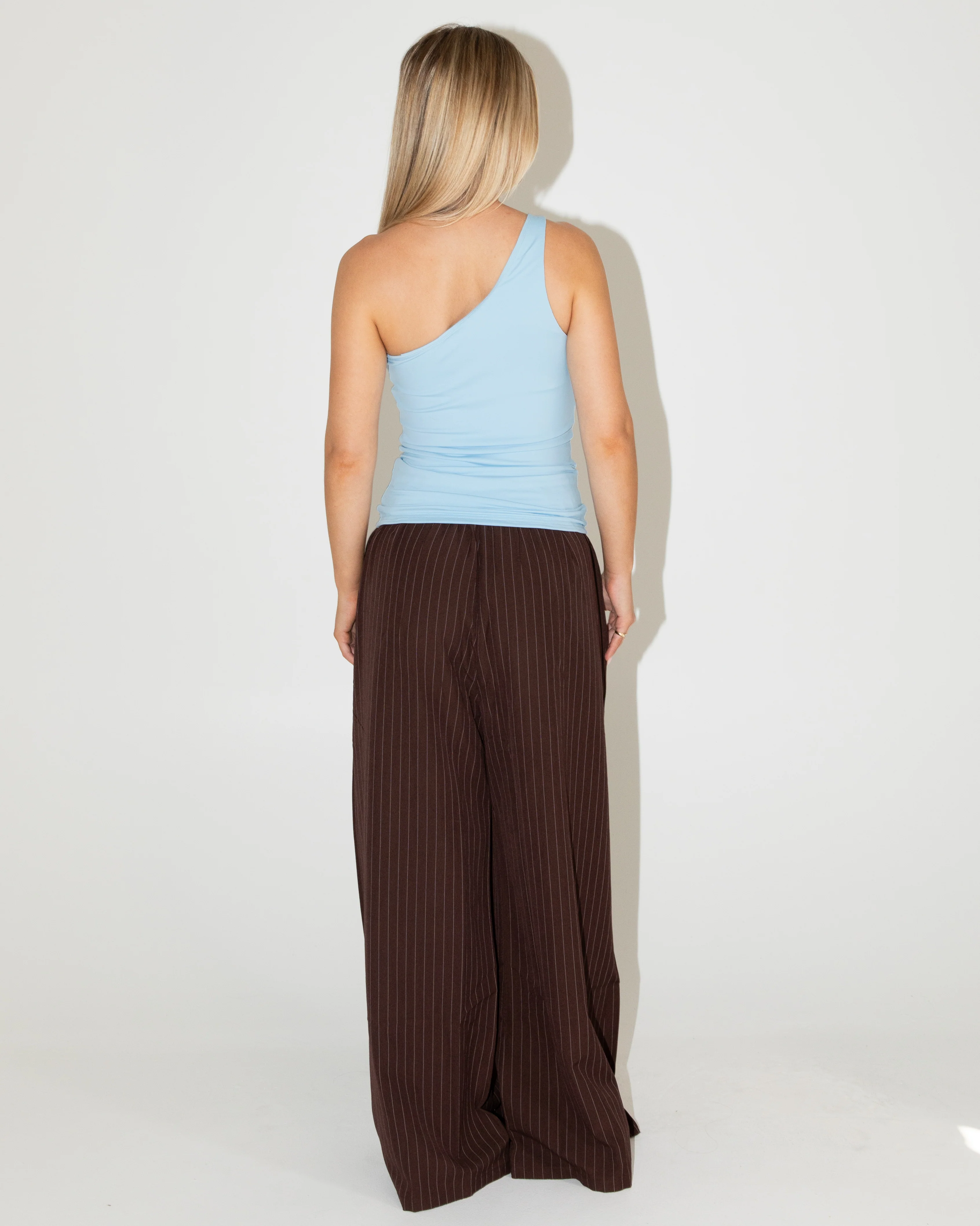 Butter One Shoulder Top | Powder Blue - Image 4
