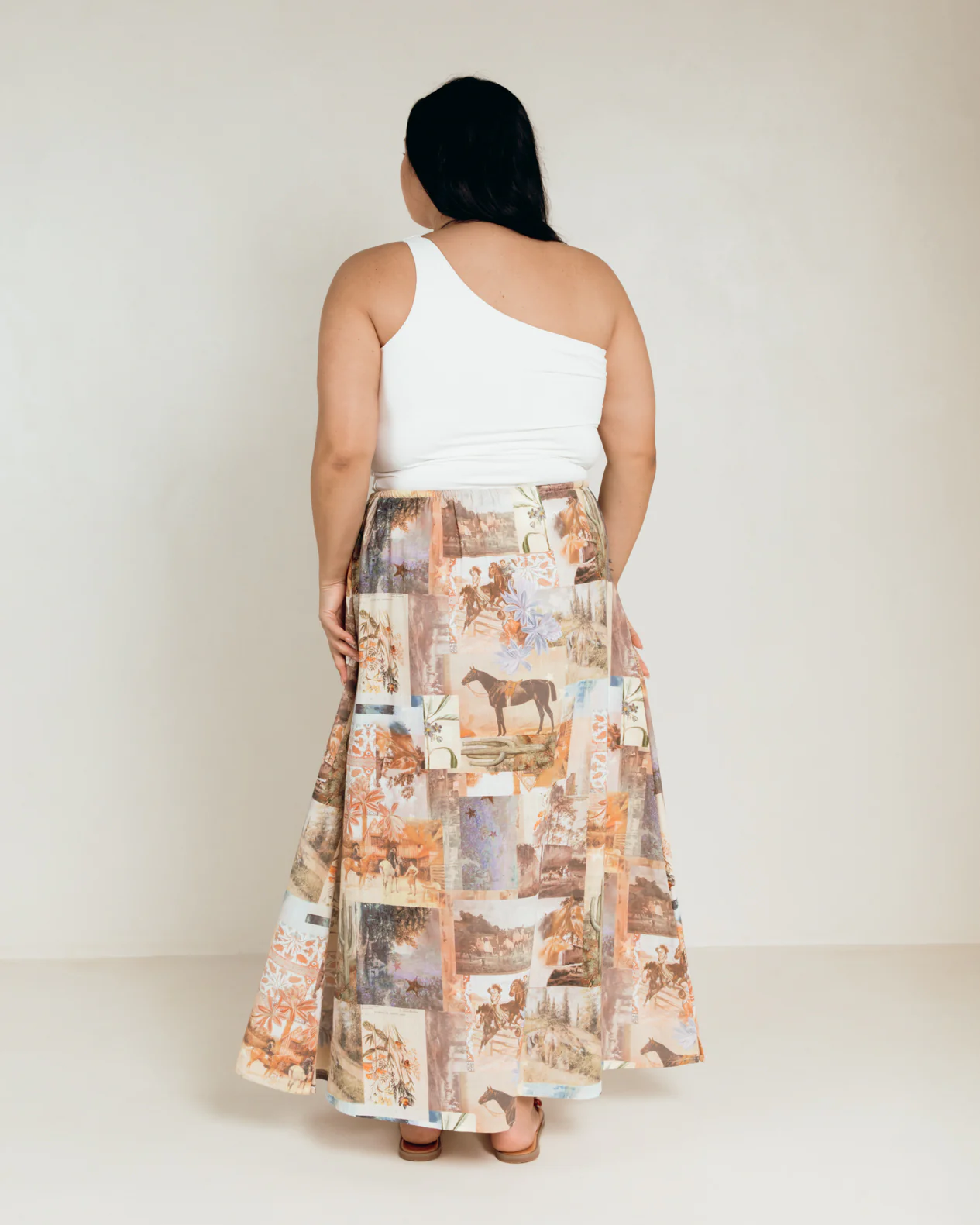 Butter One Shoulder Top | White - Image 10