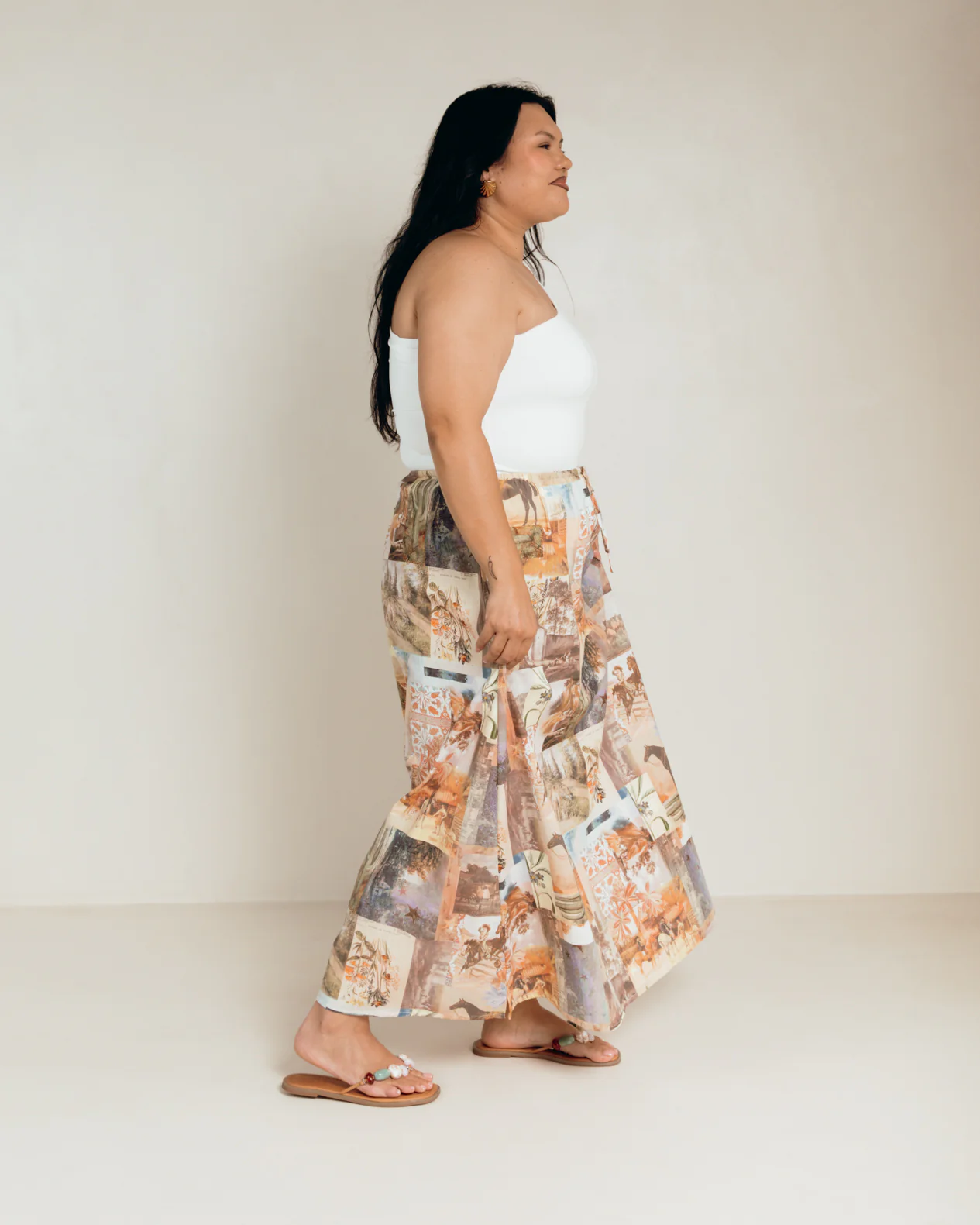Butter One Shoulder Top | White - Image 8