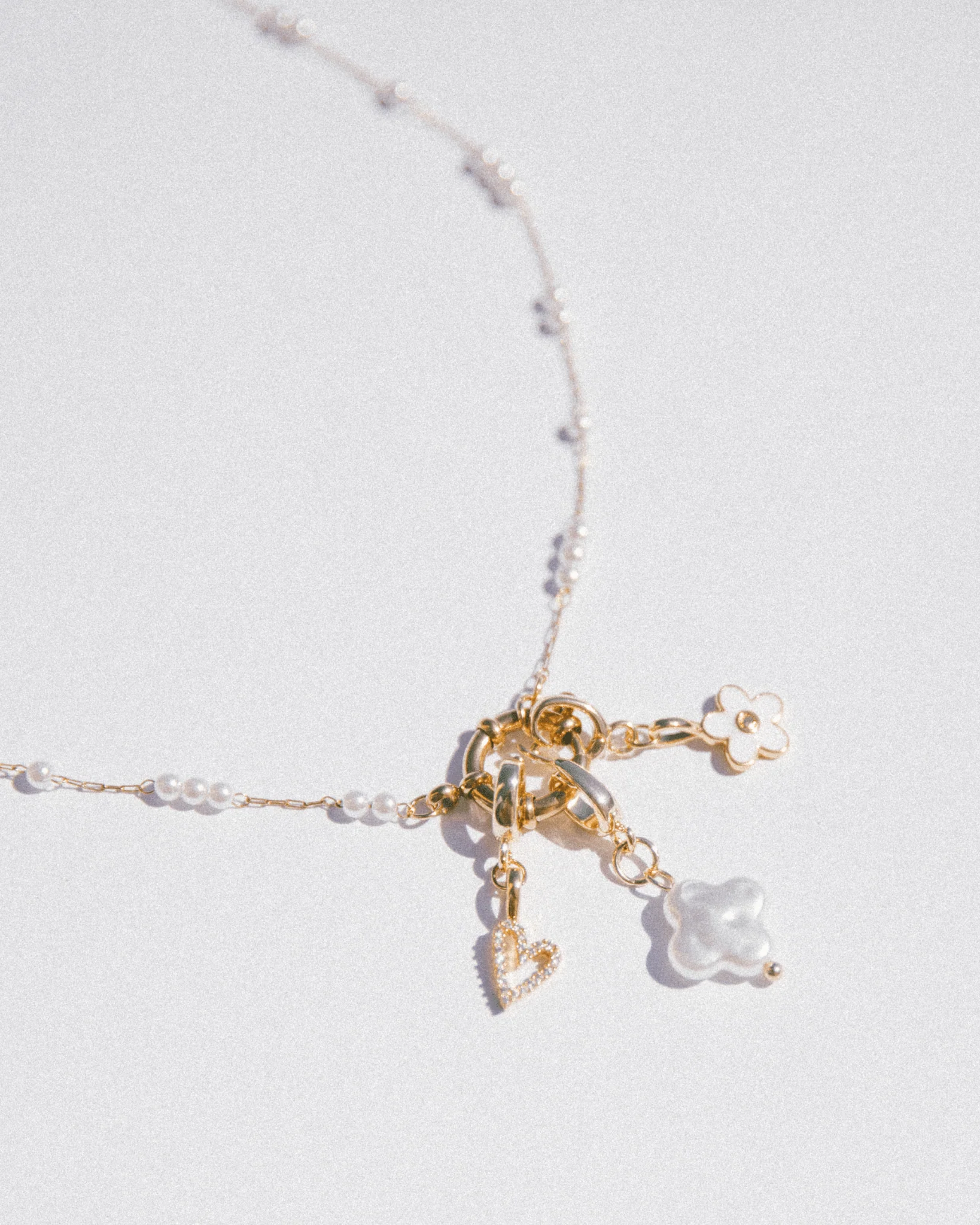 Cross Pearl Charm - Image 3
