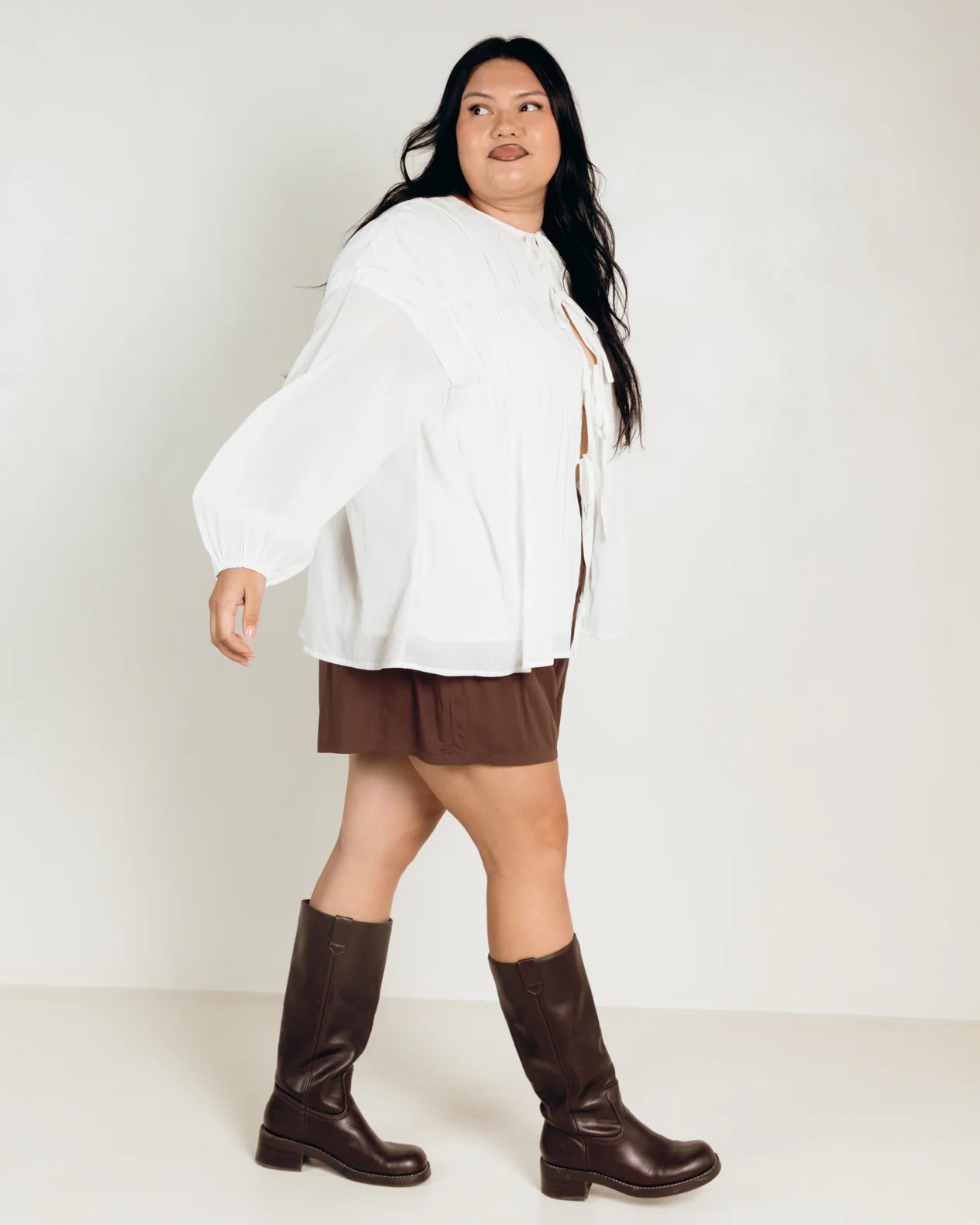 Daisy Smock Top | White - Image 2