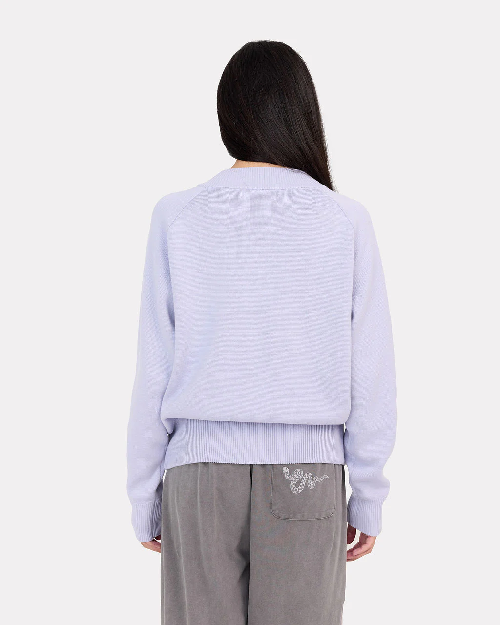 Darcy Knit Bomber | Purple - Image 5