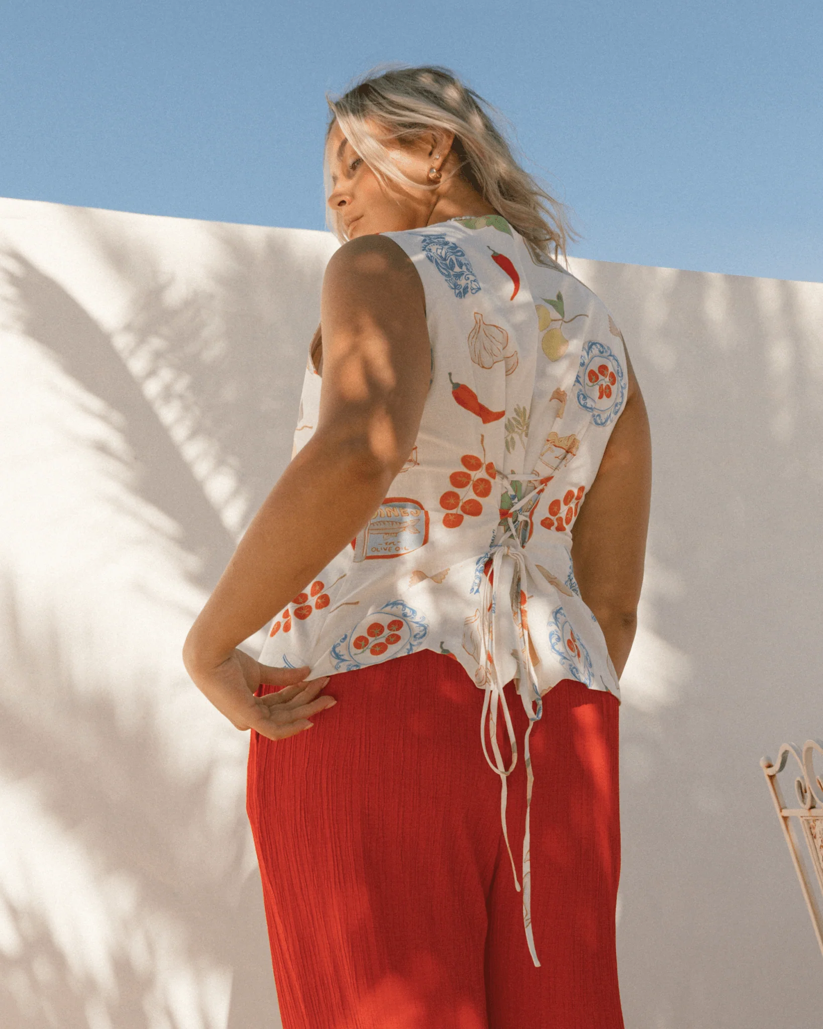 FINAL SALE | Ella Vest | Nonna's Kitchen - Image 6