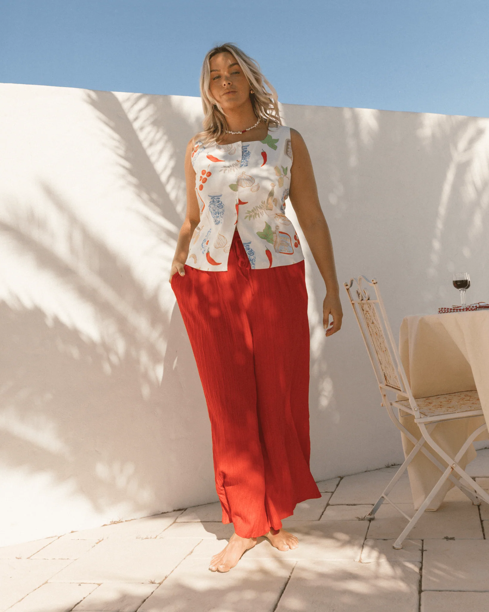 FINAL SALE | Ella Vest | Nonna's Kitchen - Image 8