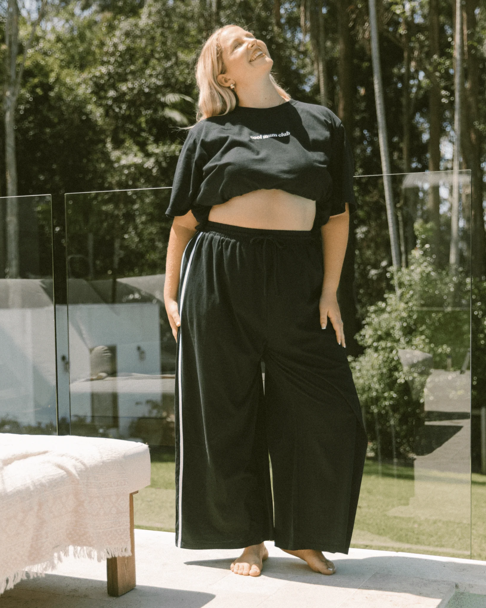 Essentials Pants | Black & White - Image 3