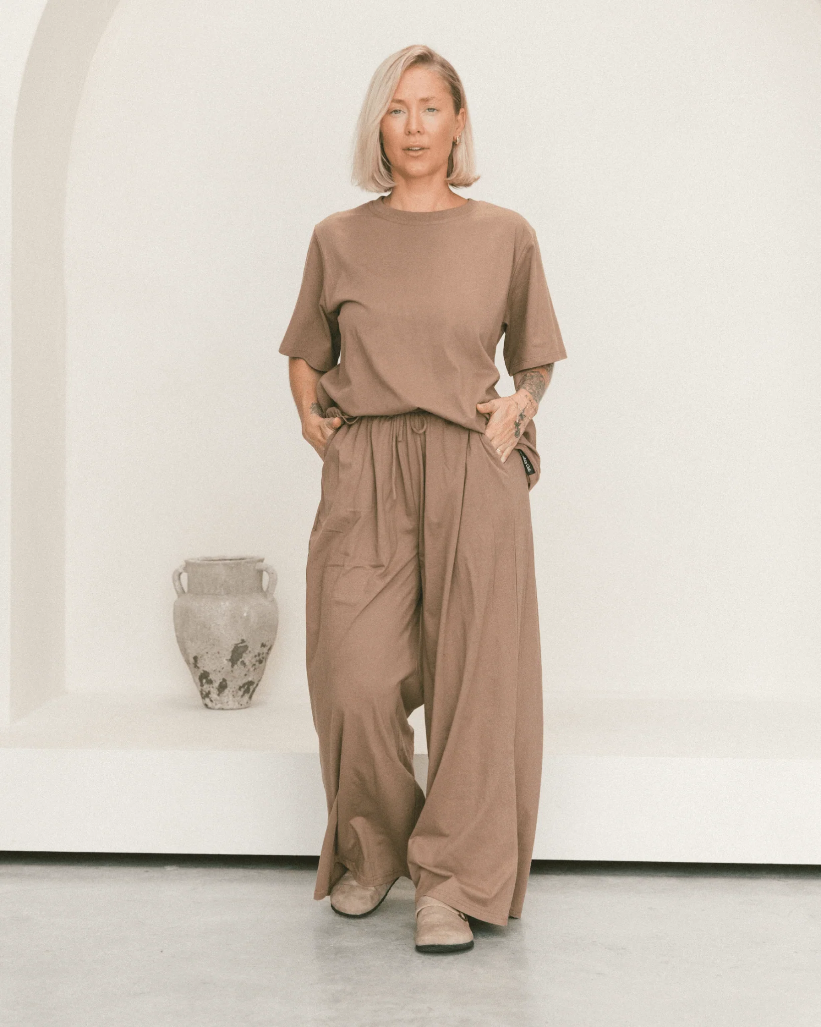 Essentials Pants | Brown - Image 5
