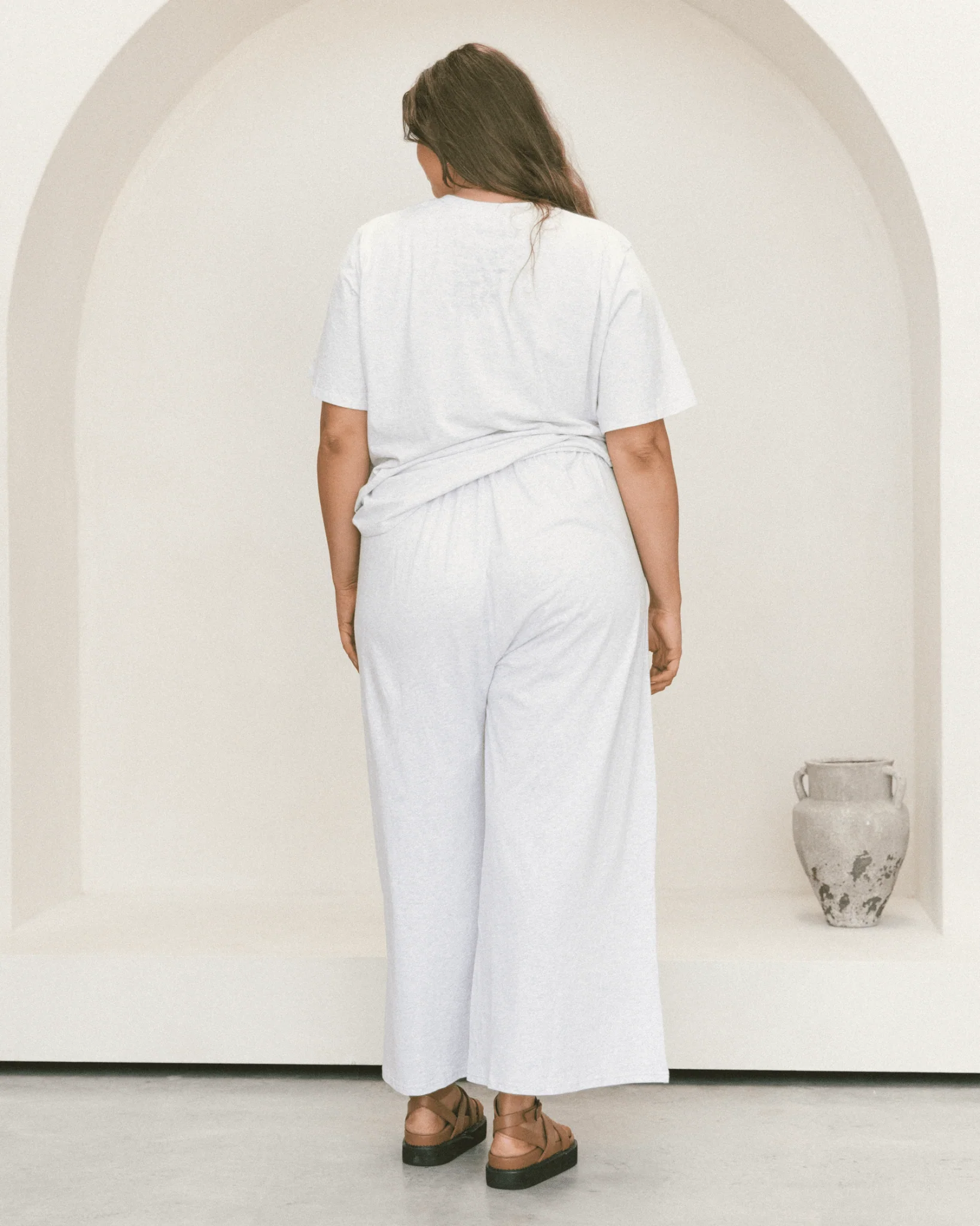 Essentials Pants | Grey Marle - Image 5