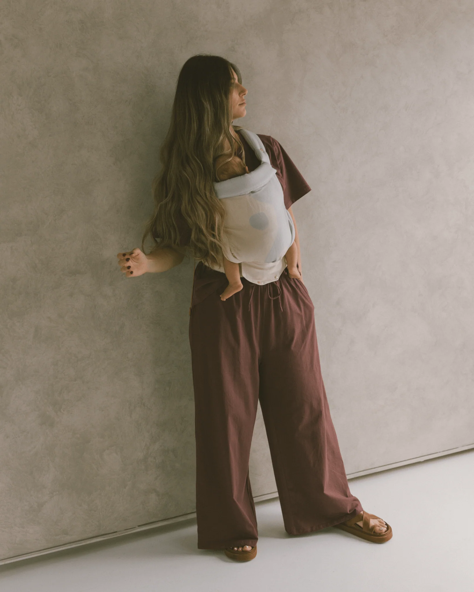 FINAL SALE | Essentials Pants | Wine - Image 8
