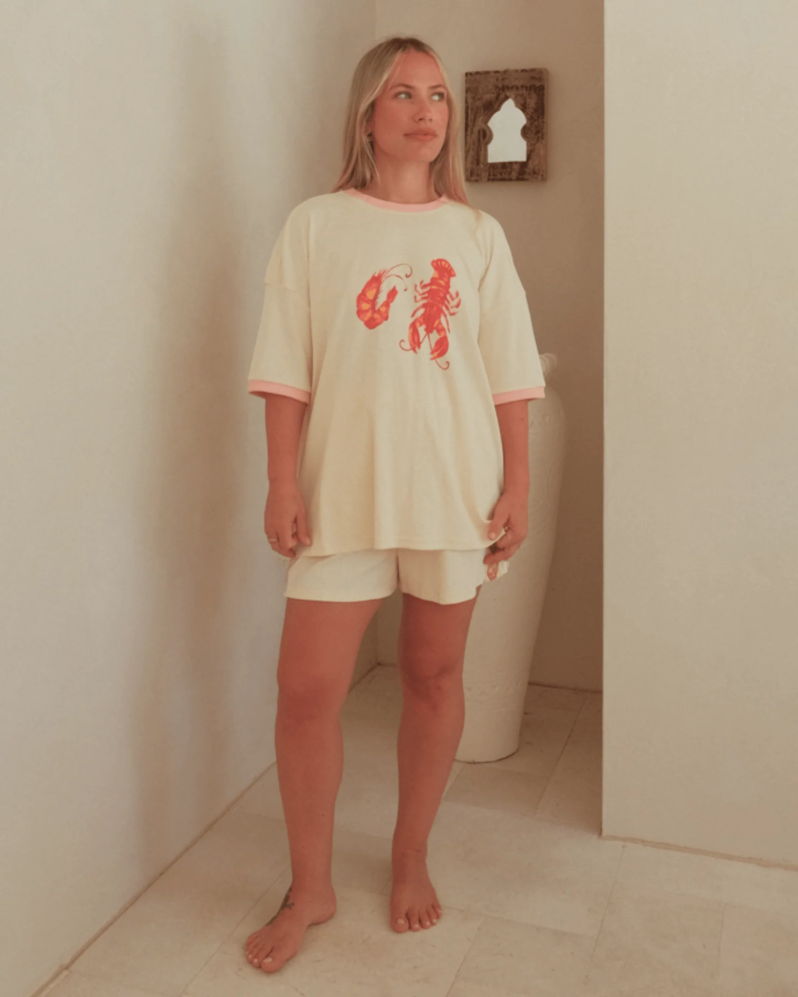 FINAL SALE | Essential Shorts | Beige Shells - Image 3