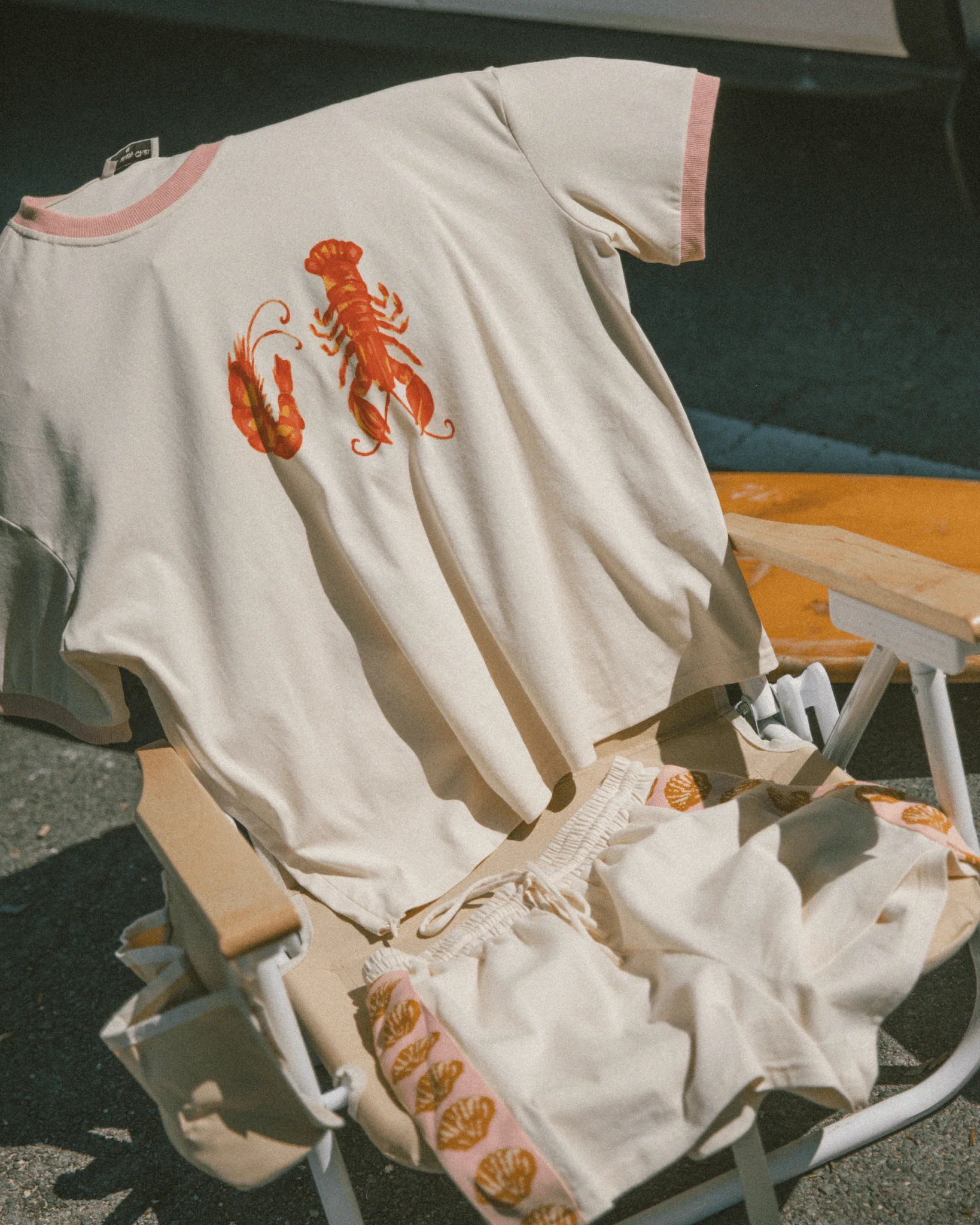 FINAL SALE | Essential Shorts | Beige Shells - Image 7