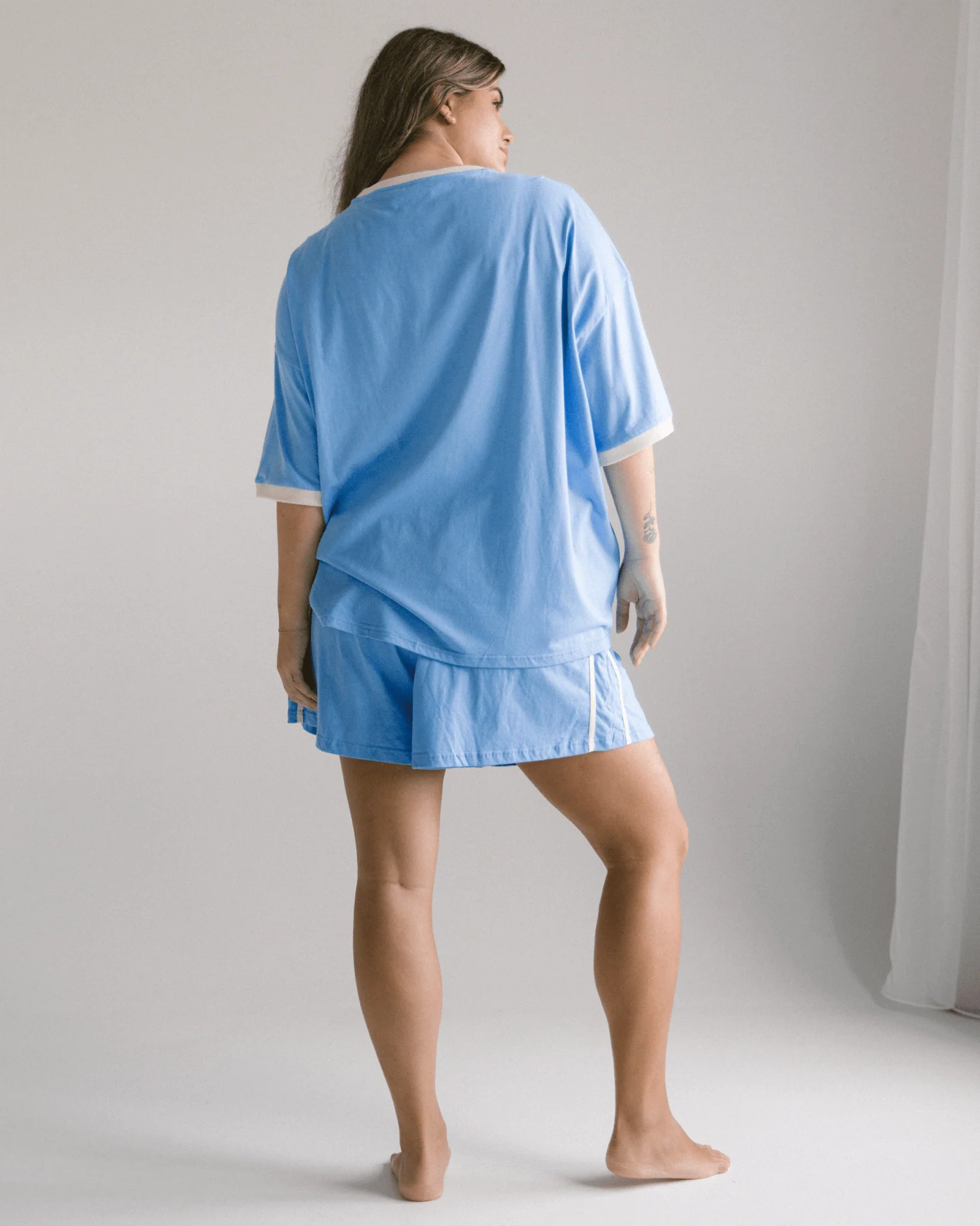 FINAL SALE | Essential Shorts | Blue Starstruck - Image 5