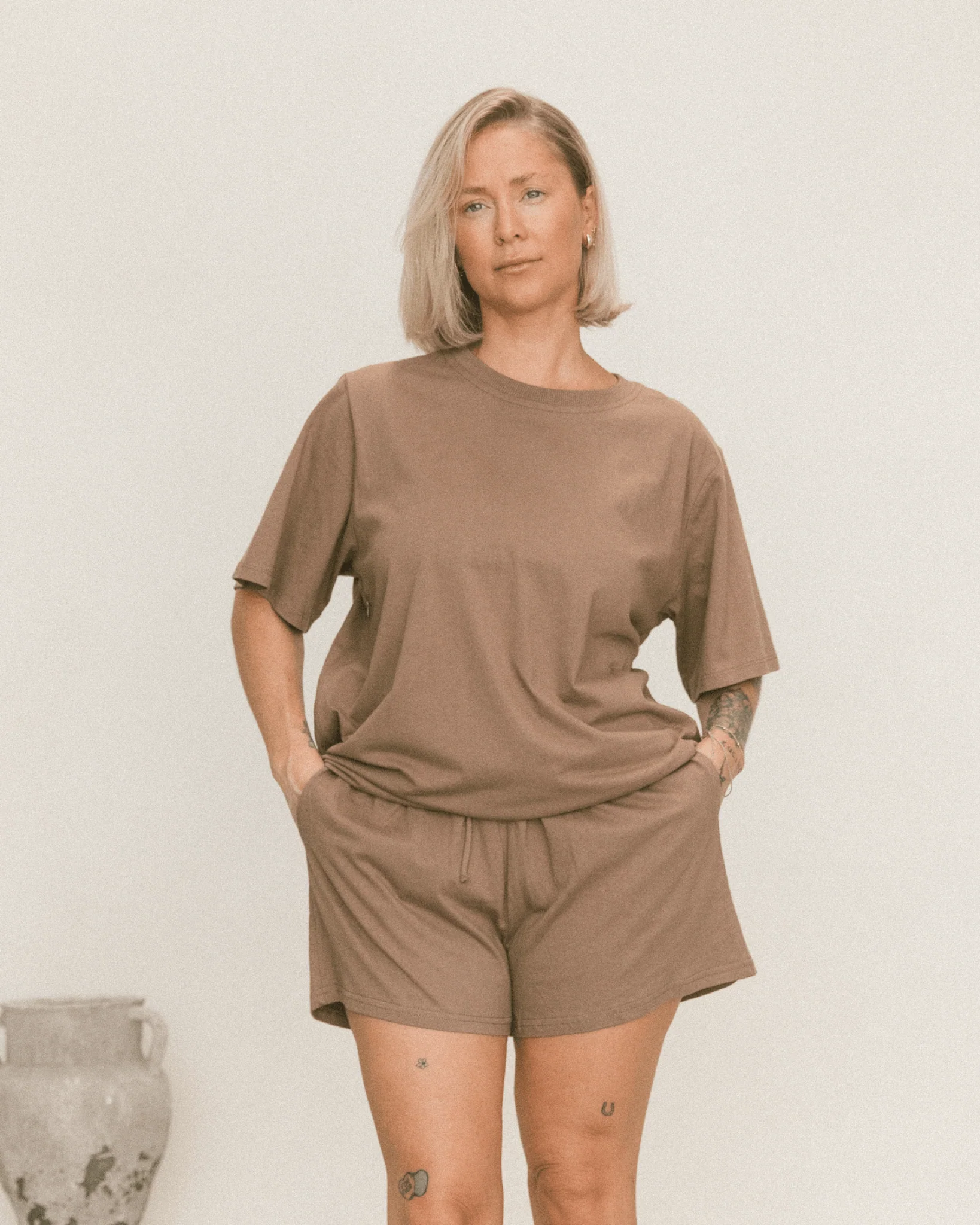 Essential Shorts | Brown - Image 3