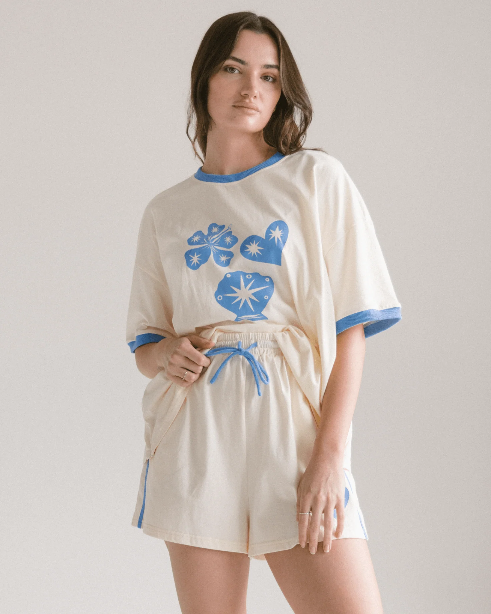 FINAL SALE | Essential Shorts | Cream Starstruck - Image 10