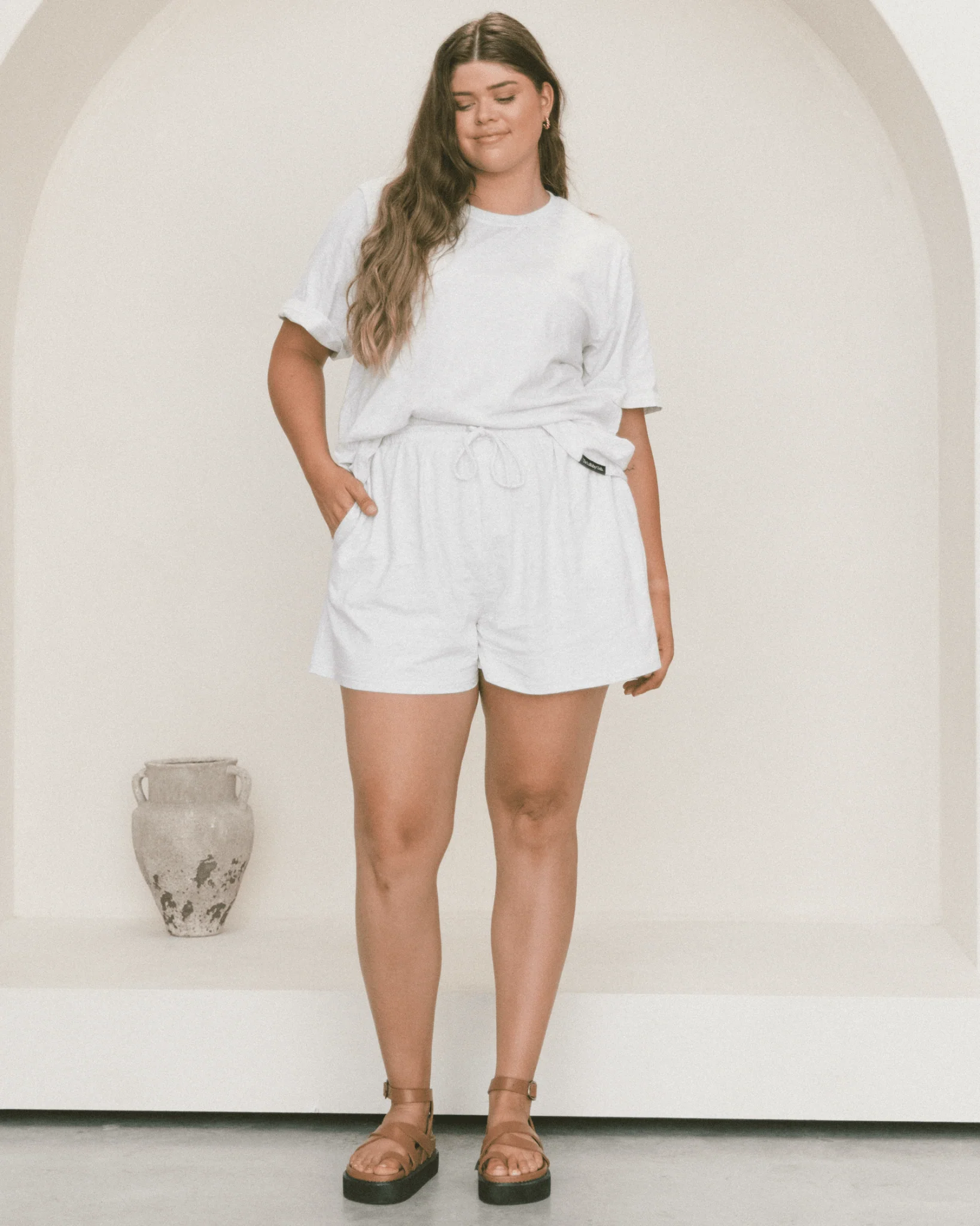 Essential Shorts | Grey Marle - Image 5