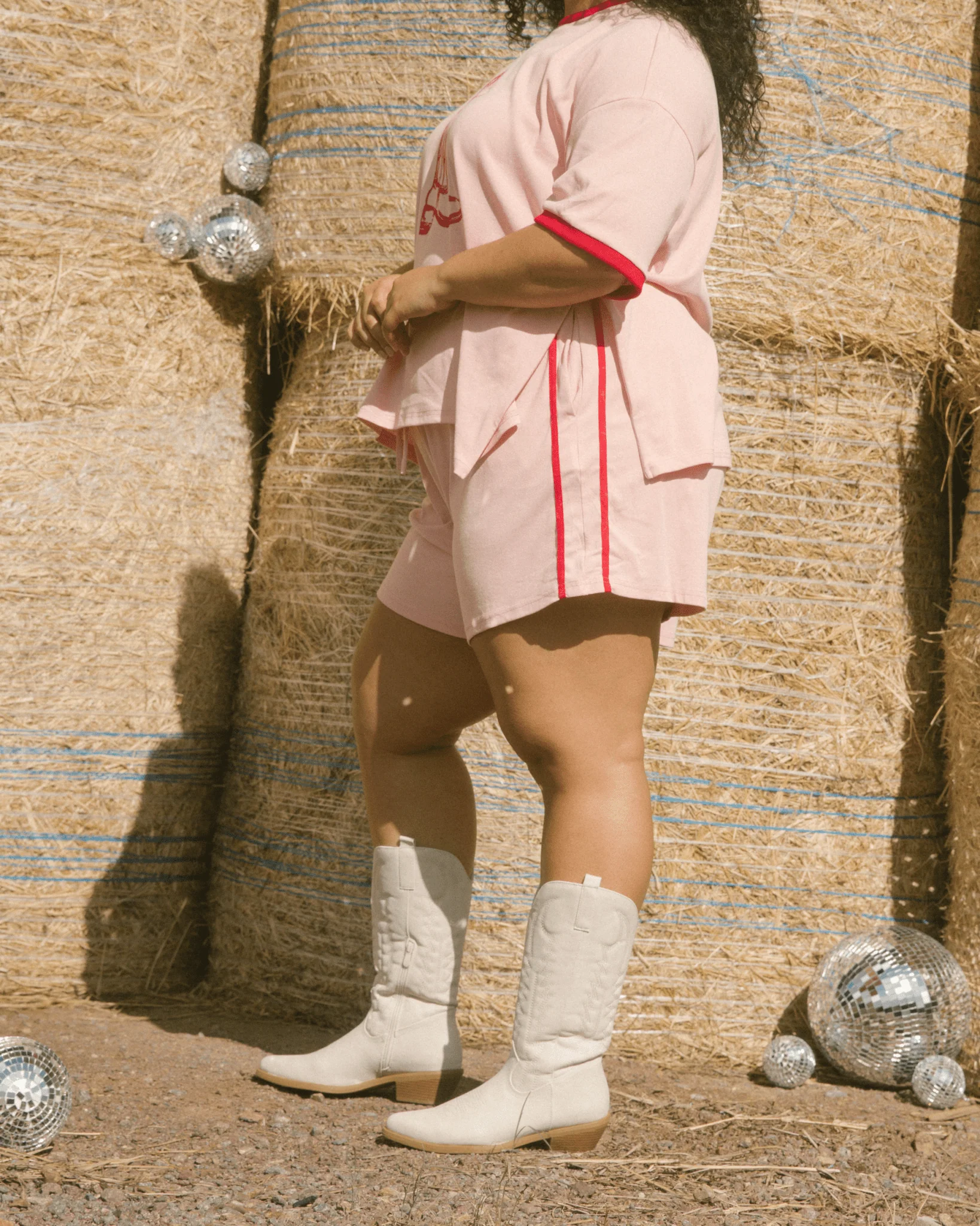 FINAL SALE | Essential Shorts | Pink Wildhearts - Image 2