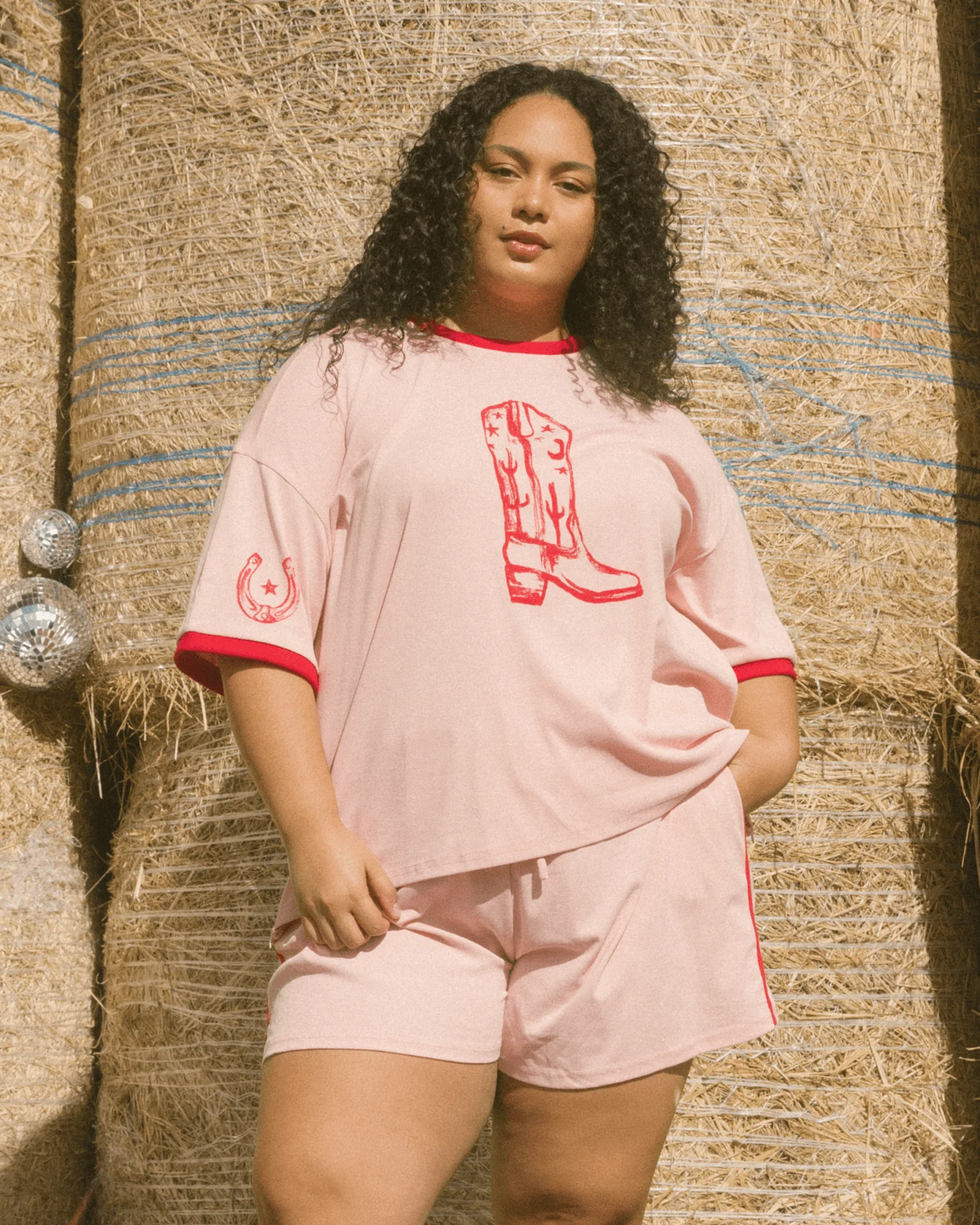 FINAL SALE | Essential Shorts | Pink Wildhearts - Image 7