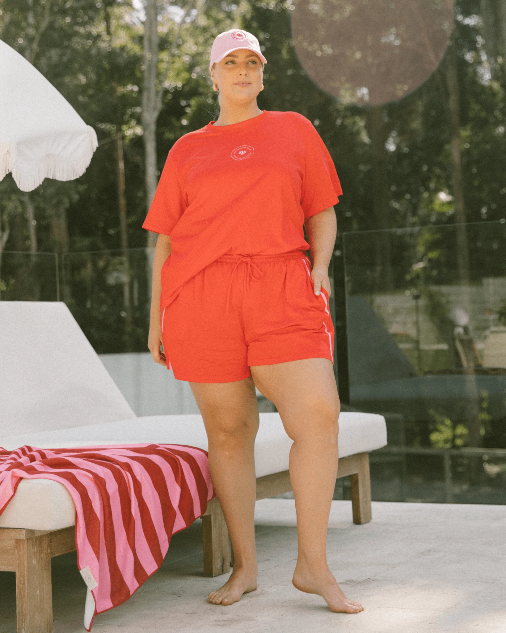 Essential Shorts | Red & Pink - Image 2