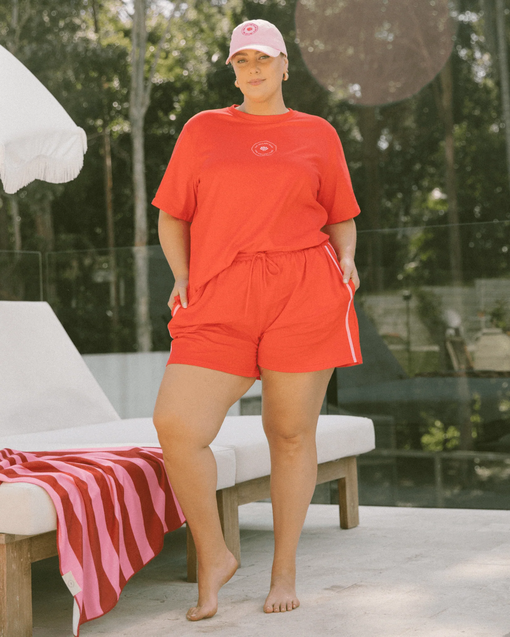 Essential Shorts | Red & Pink - Image 3