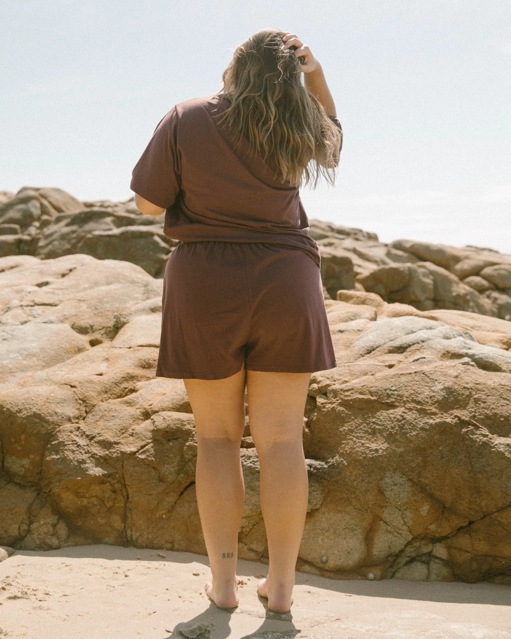 FINAL SALE | Essential Shorts | Wine - Image 8