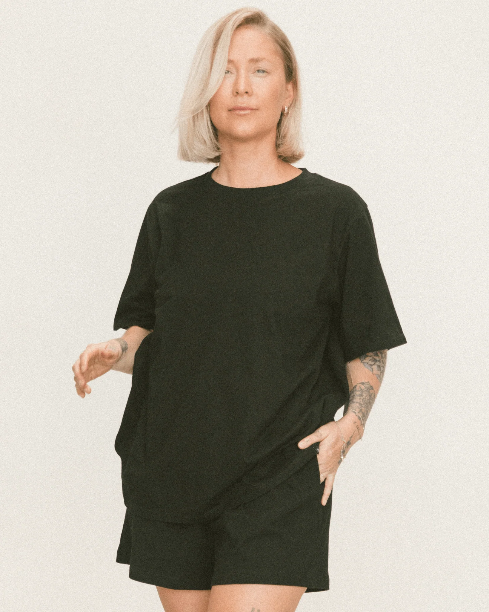 Essentials Tee | Black - Image 3