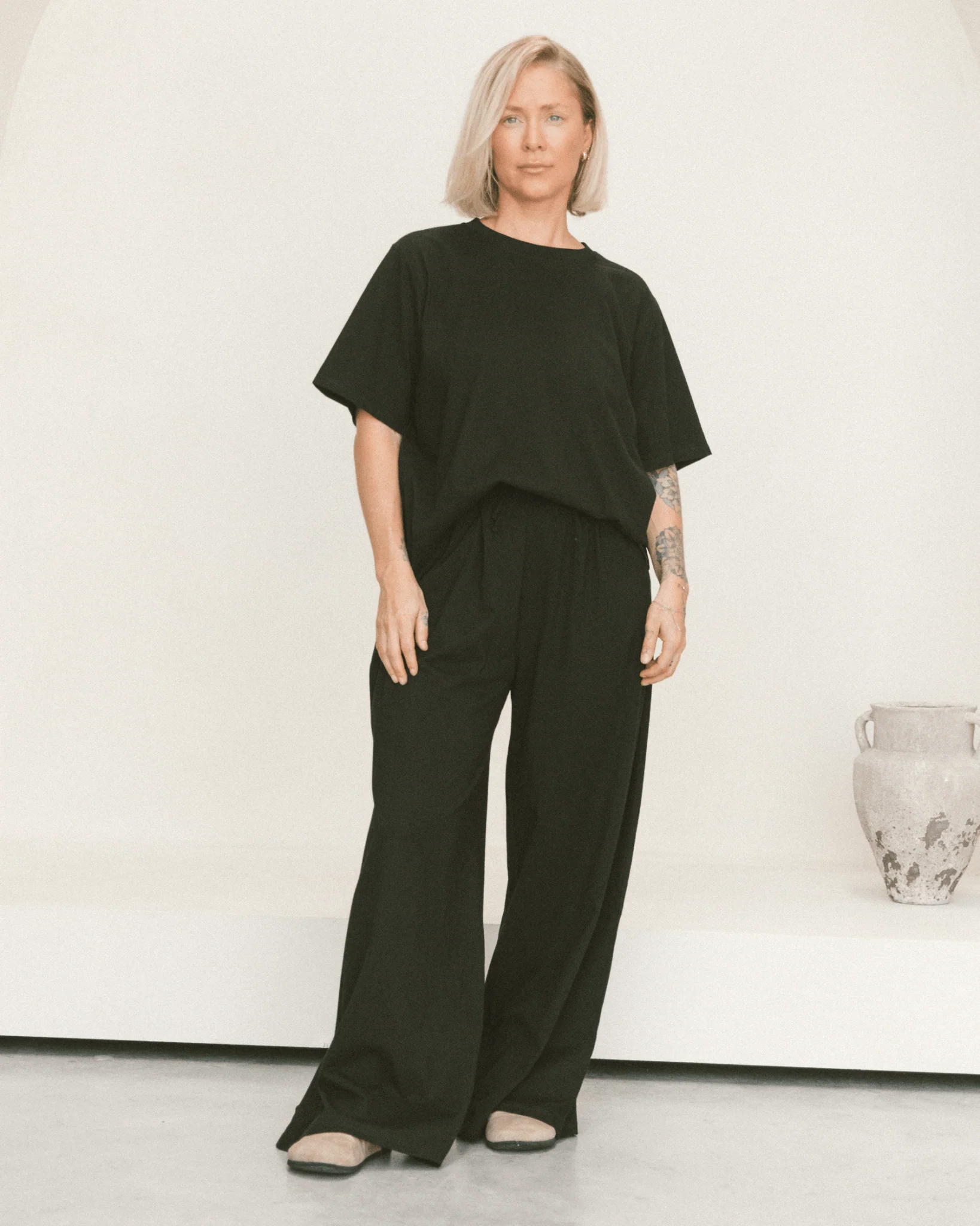 Essentials Tee | Black - Image 6