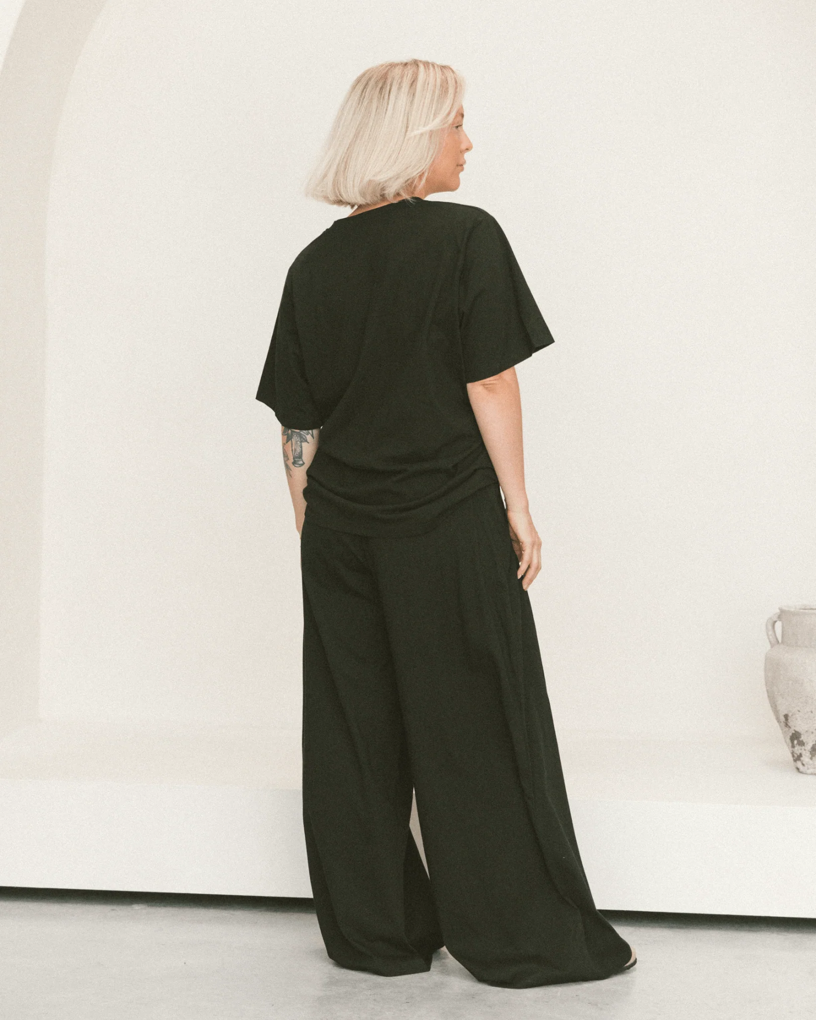 Essentials Tee | Black - Image 7