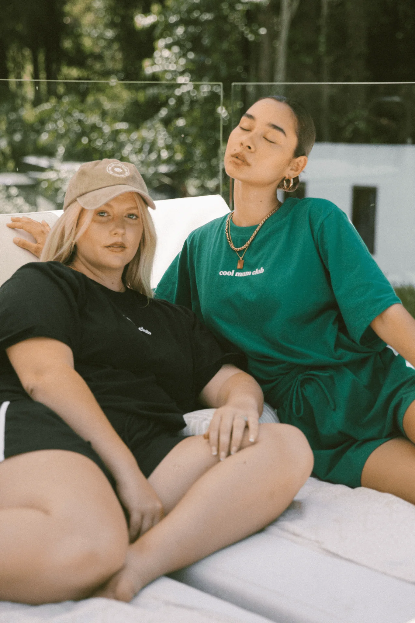 Essentials Tee | Emerald & White - Image 8