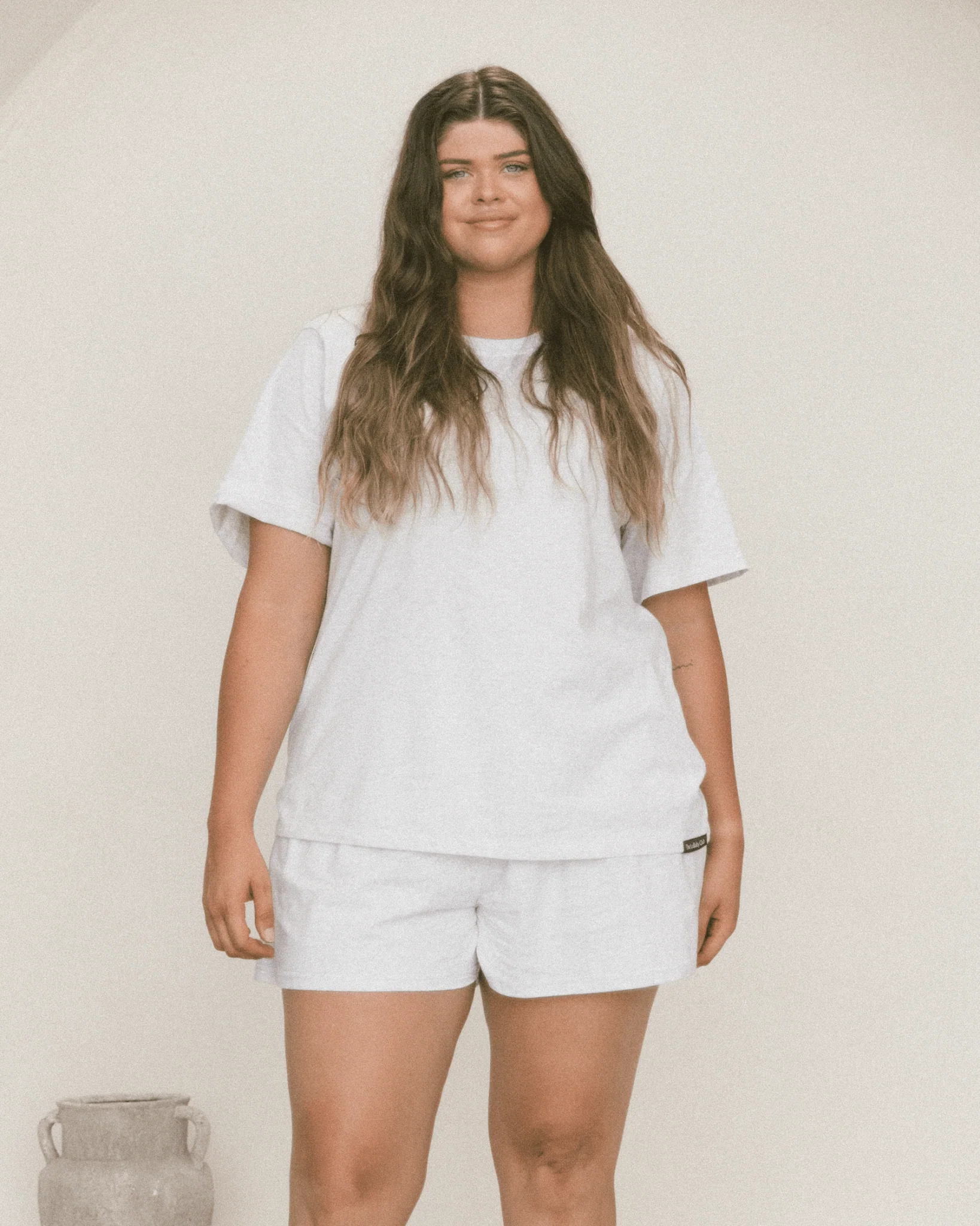 Essentials Tee | Grey Marle - Image 3