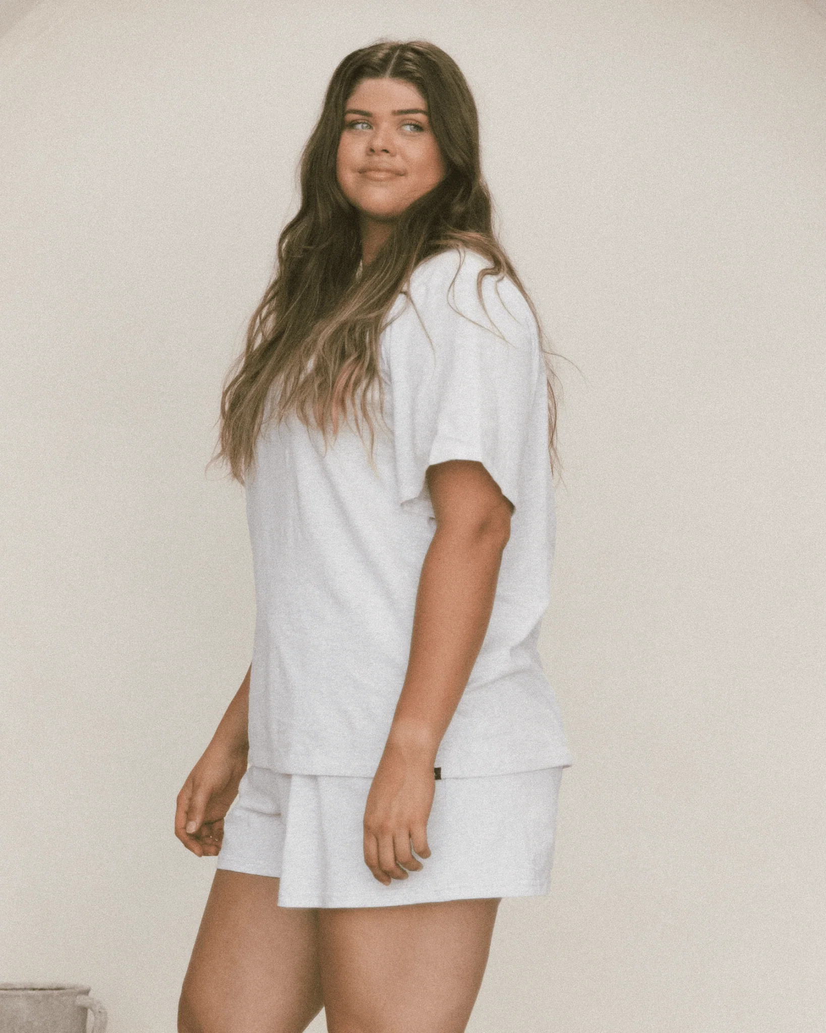 Essentials Tee | Grey Marle - Image 4