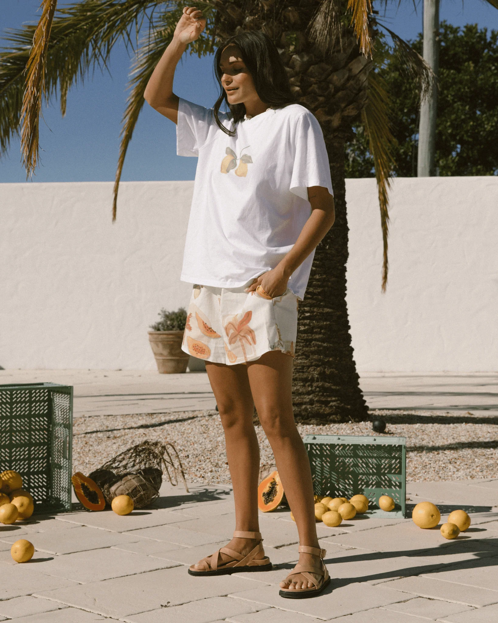 FINAL SALE | Essentials Tee | Lemon - Image 5
