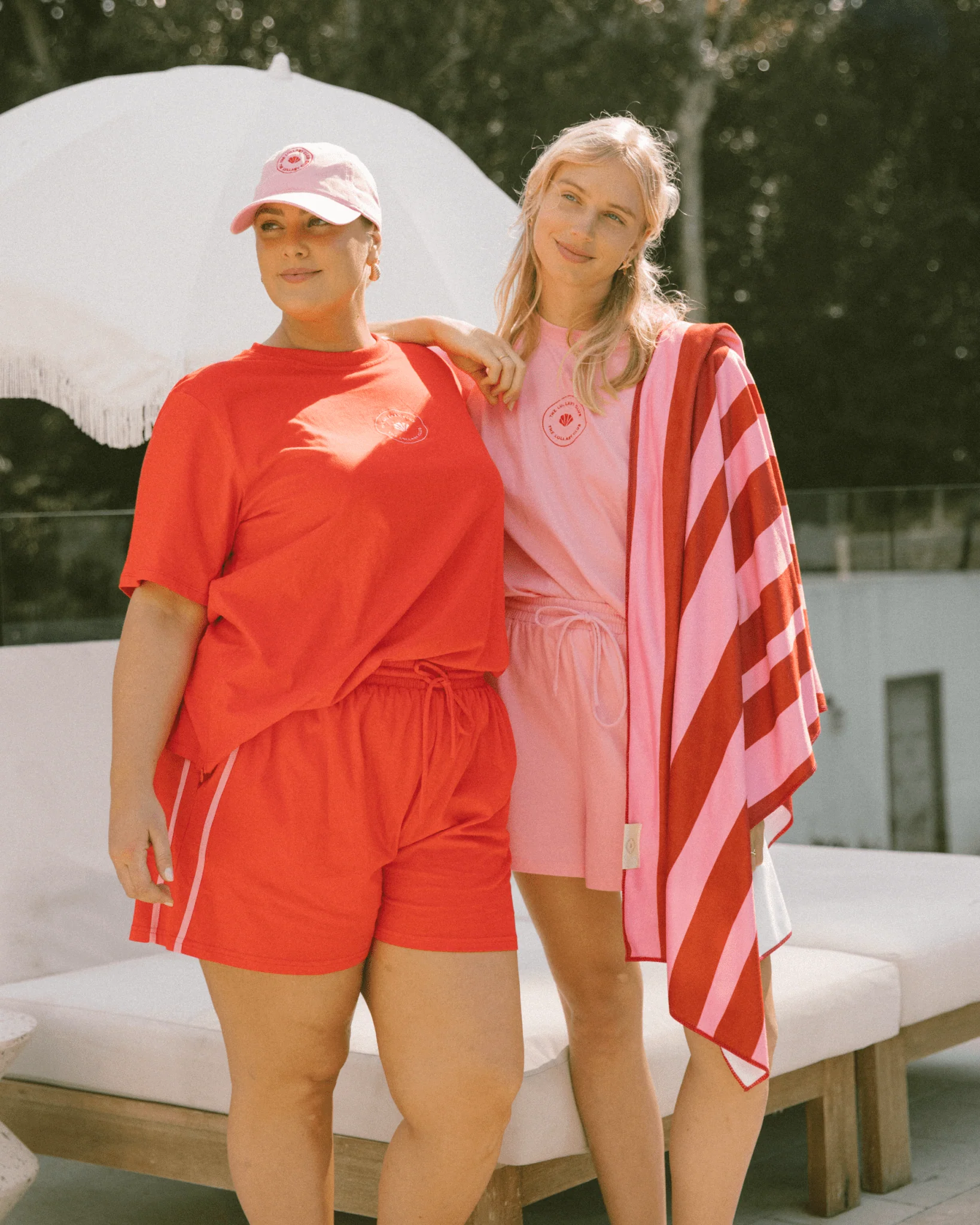Essentials Tee | Pink & Red - Image 6