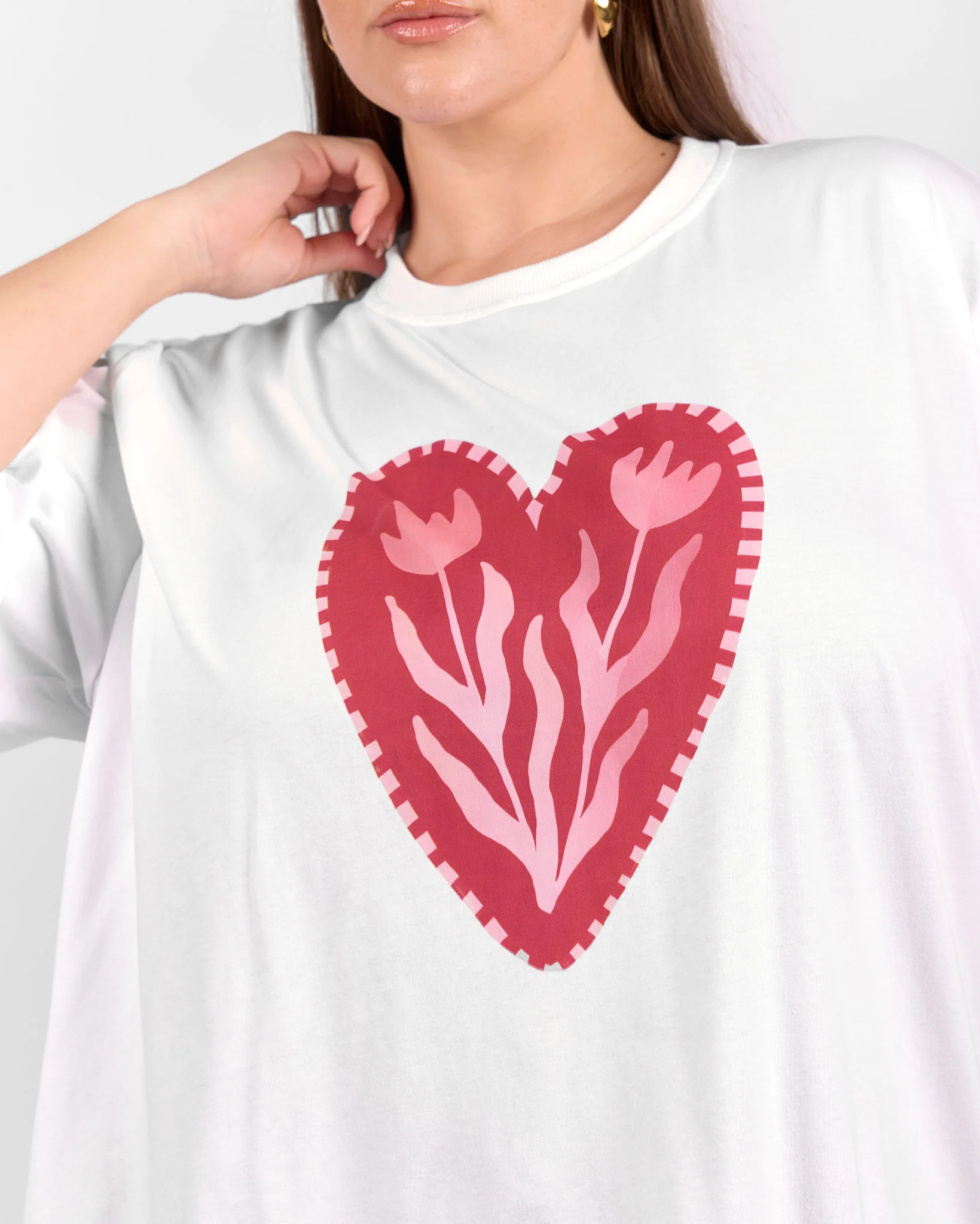 Essentials Tee | Sweetheart - Image 3