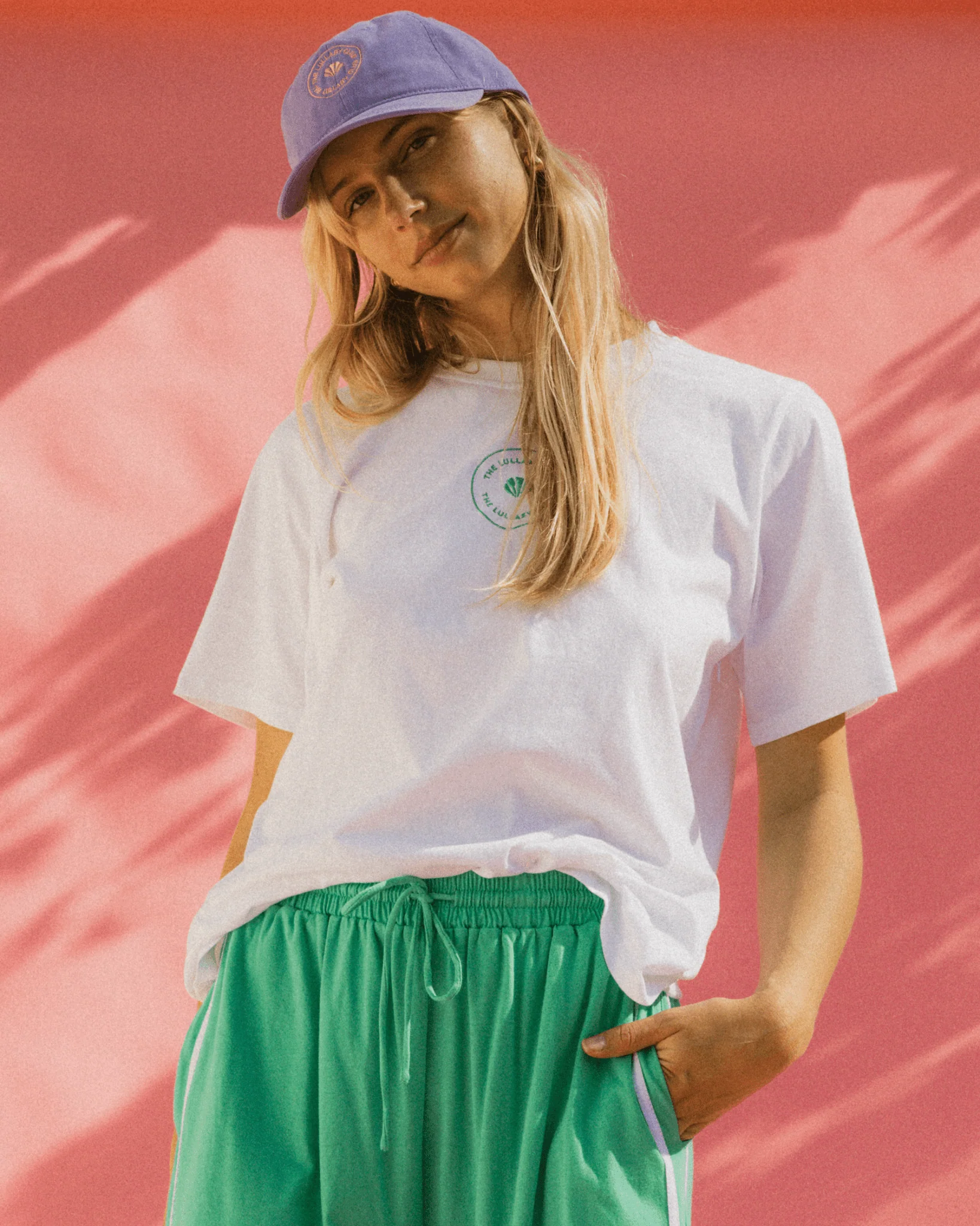 Essentials Tee | White & Green - Image 3