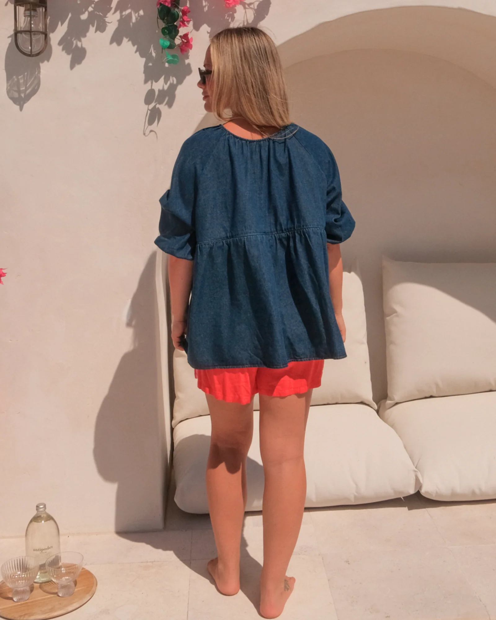 Florence top | Dark Denim - Image 3