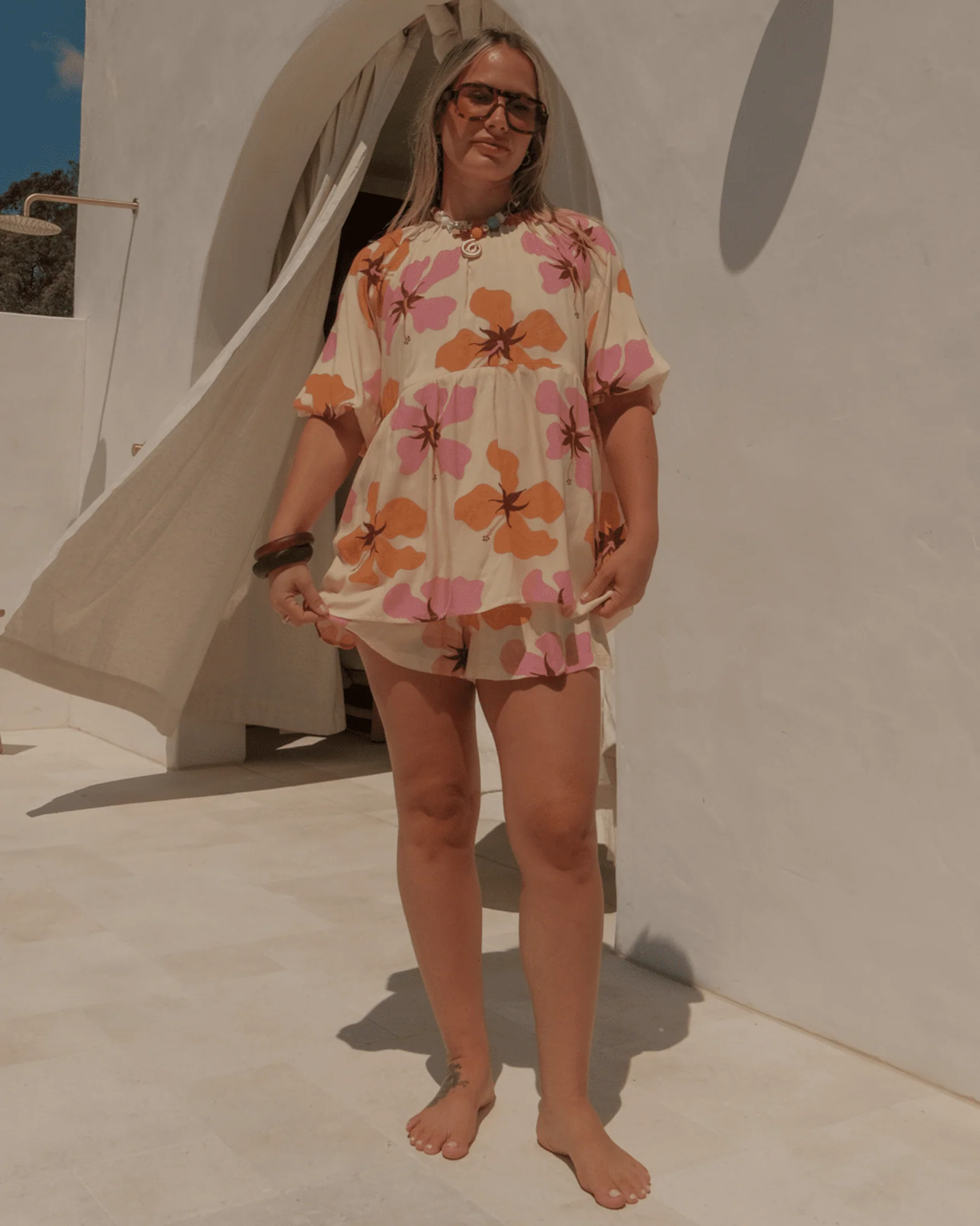 FINAL SALE | Florence Top | Orchid Sunset - Image 2