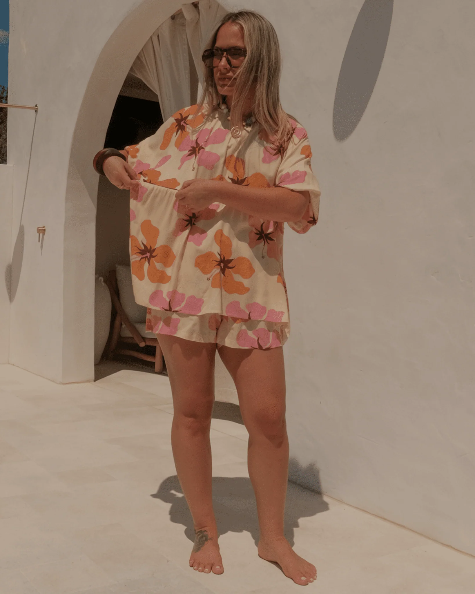 FINAL SALE | Florence Top | Orchid Sunset - Image 3
