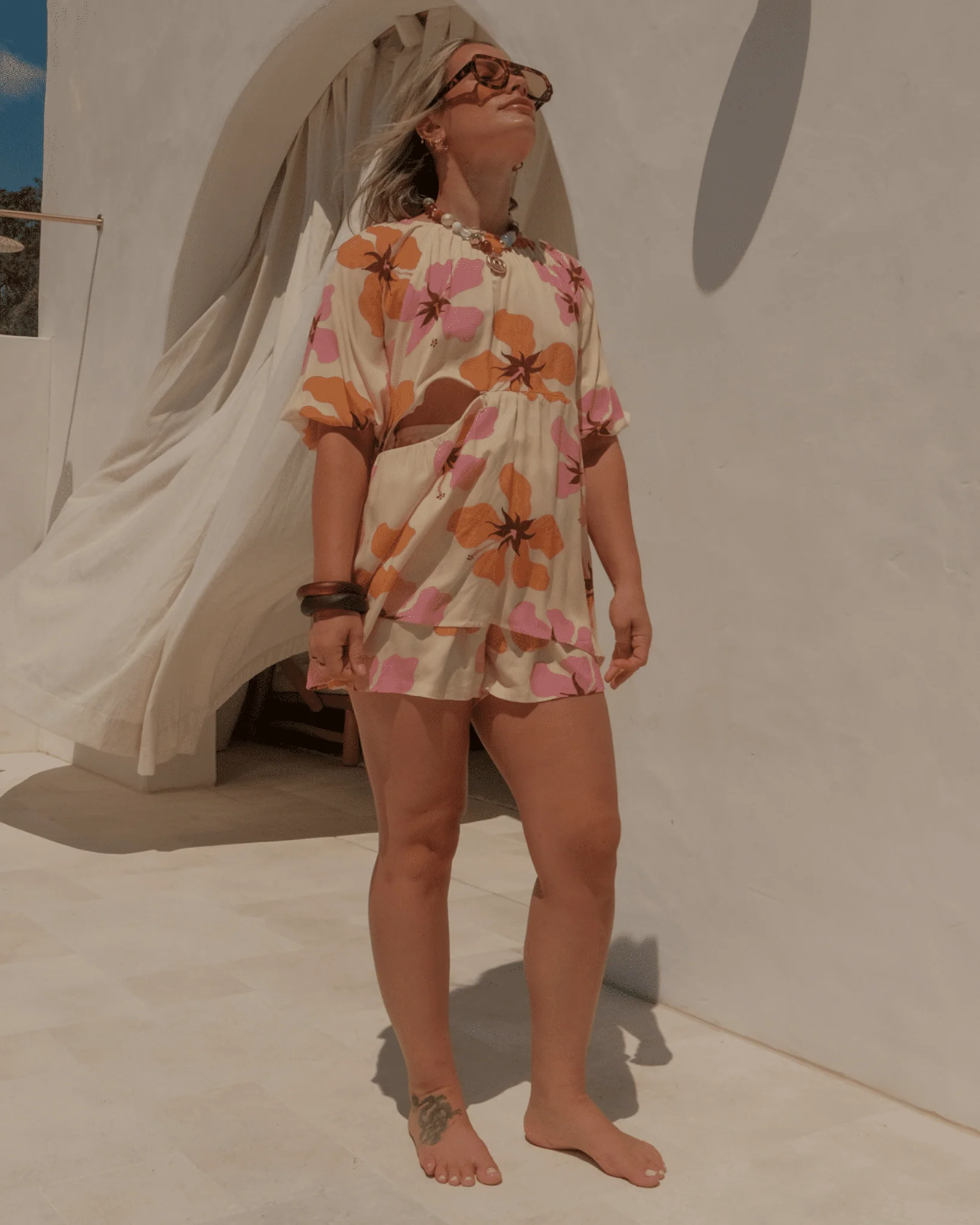 FINAL SALE | Florence Top | Orchid Sunset - Image 4