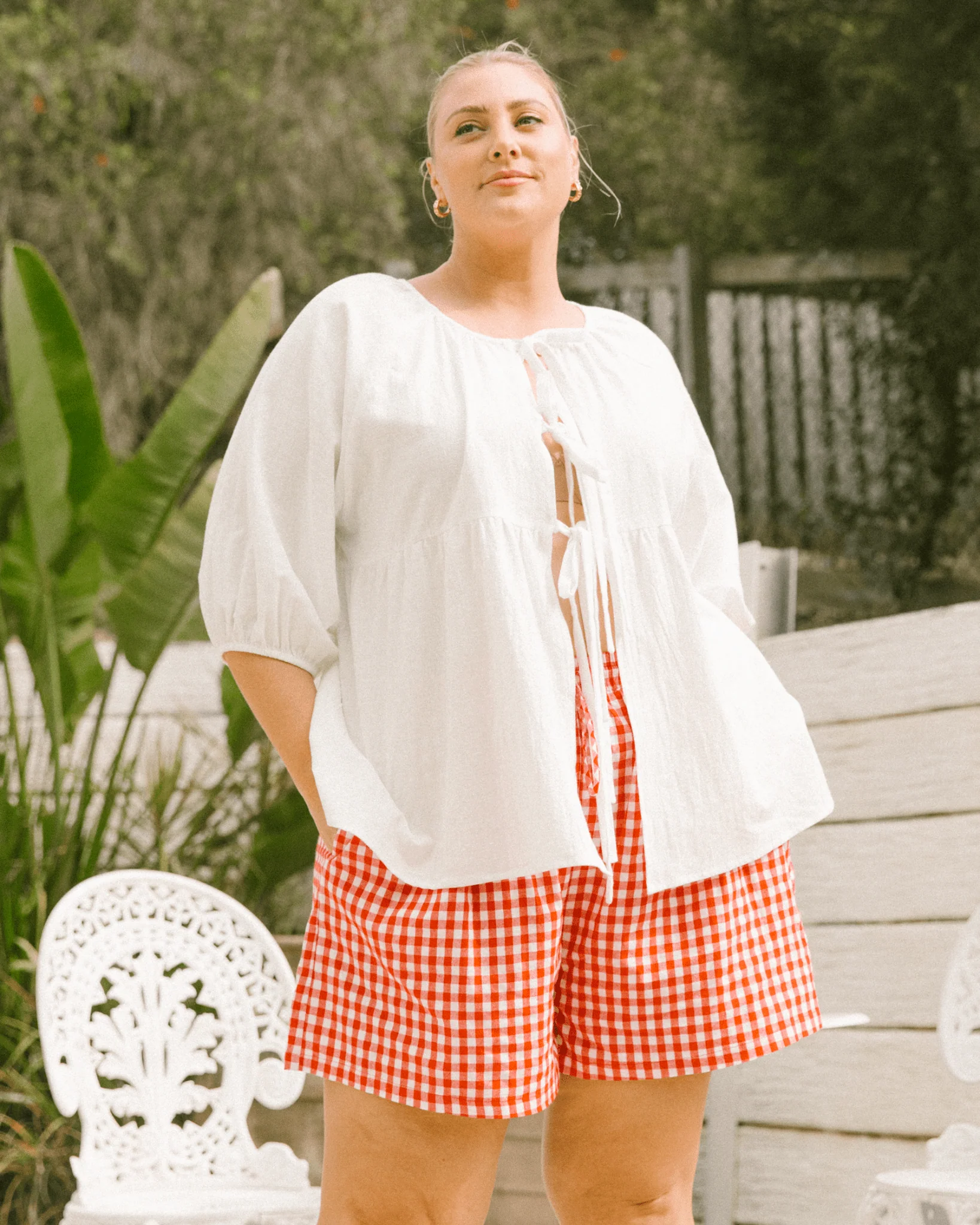 Florence Top | White - Image 10
