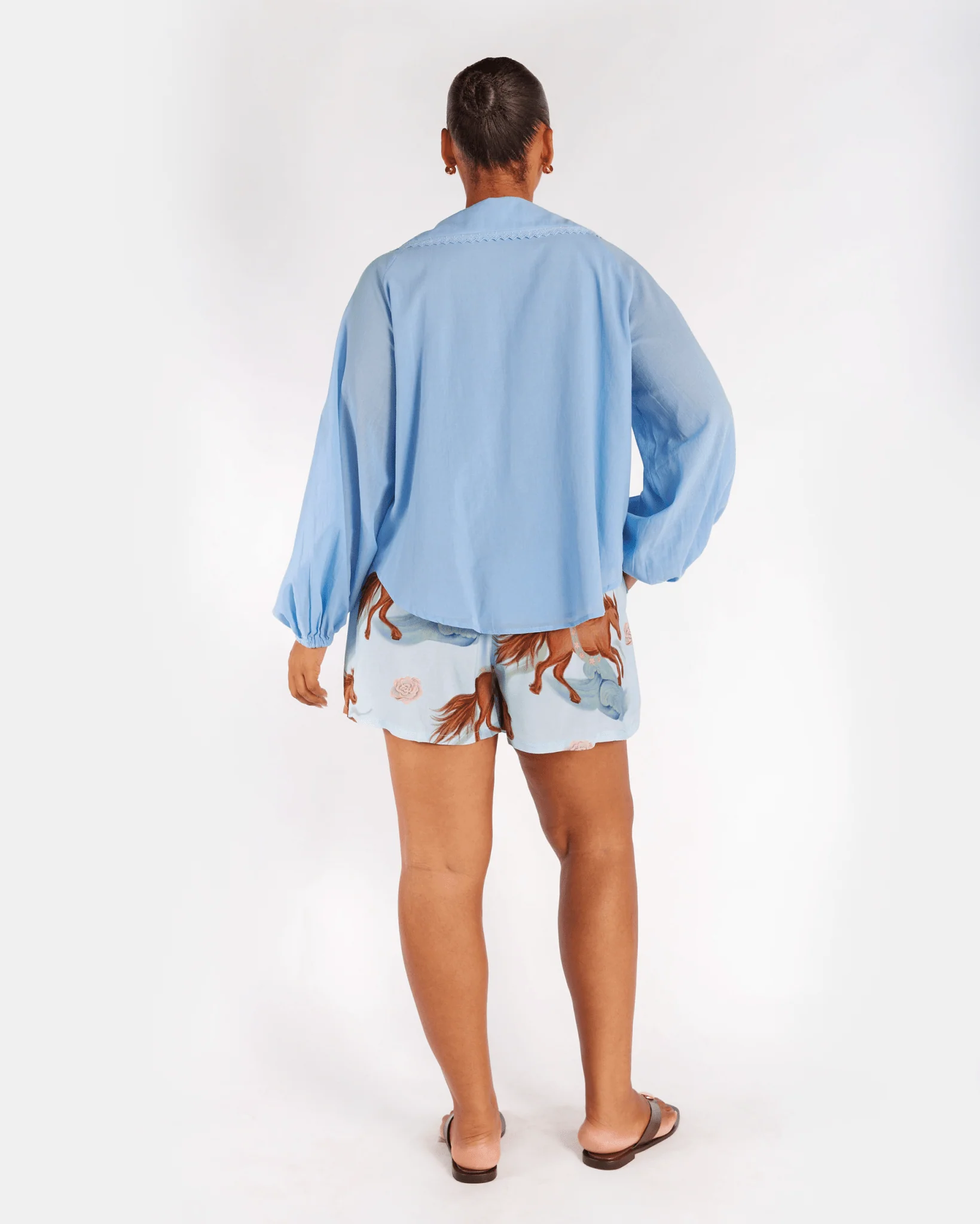 Haisley Top | Blue - Image 6