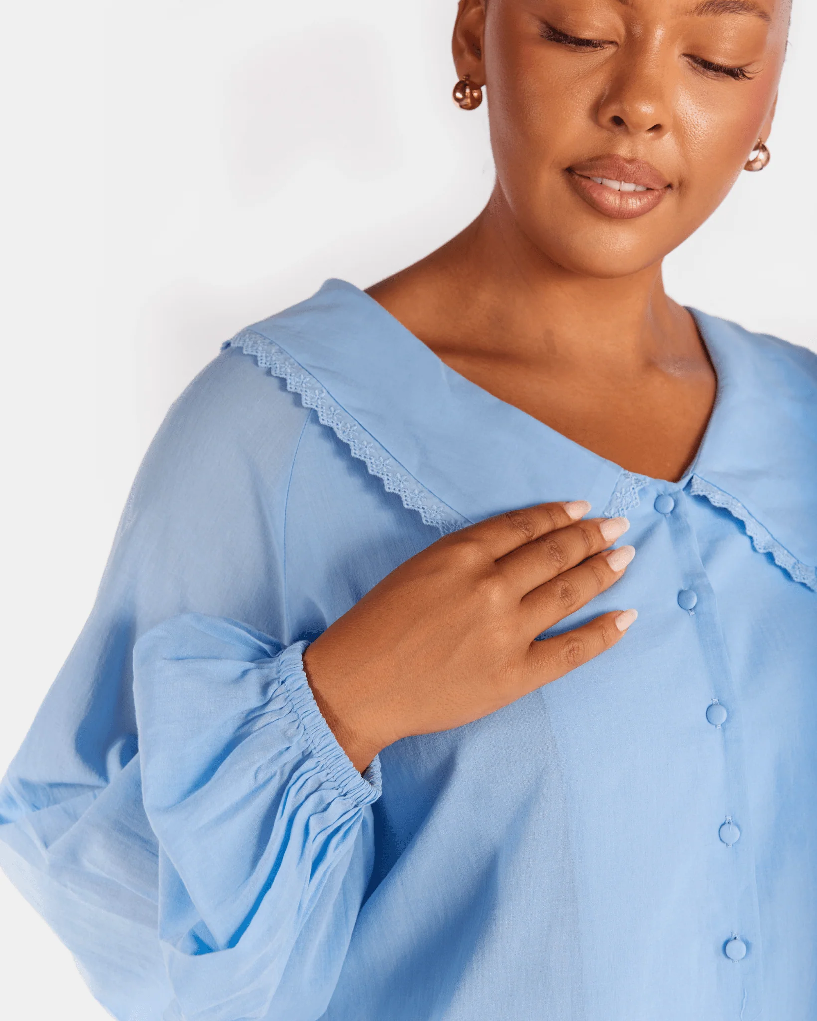 Haisley Top | Blue - Image 7