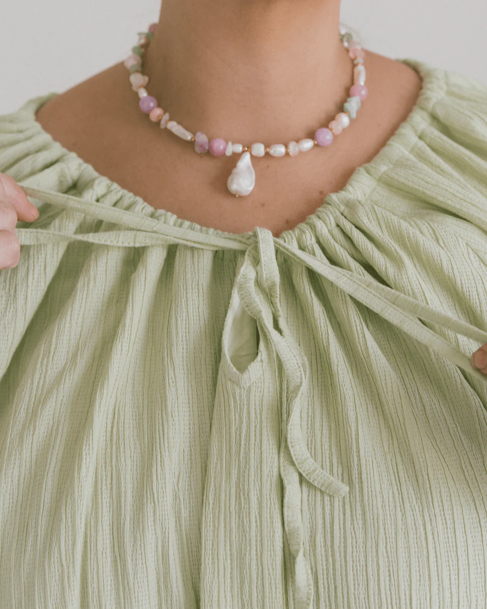 FINAL SALE | Harvey Mini Dress | Green - Image 3