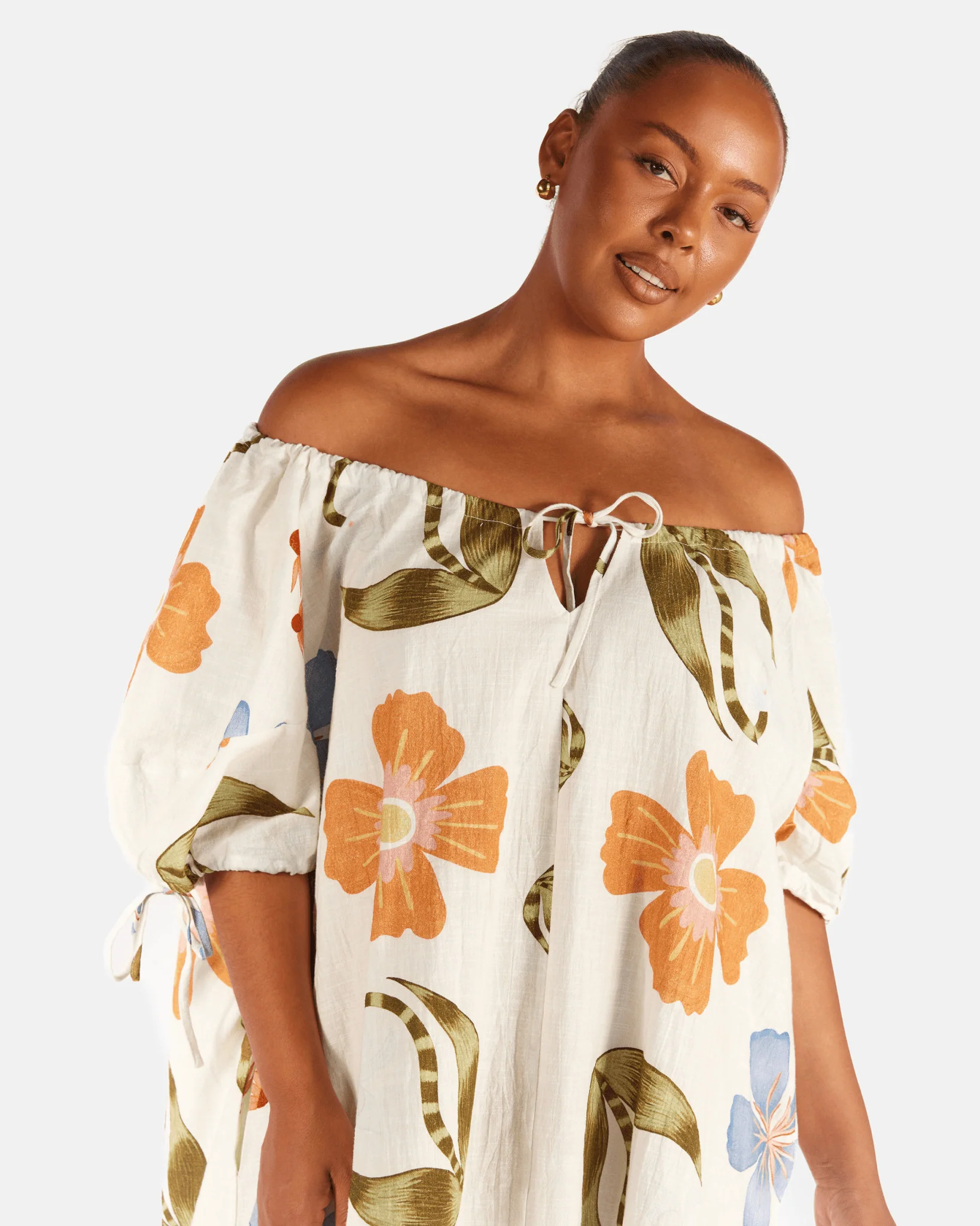 Harvey Mini Dress | Sunset Meadow - Image 10